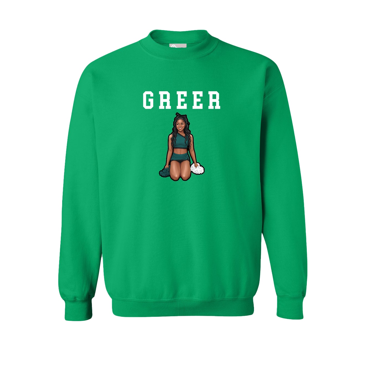 Fleece Crew — Shirsey in Green