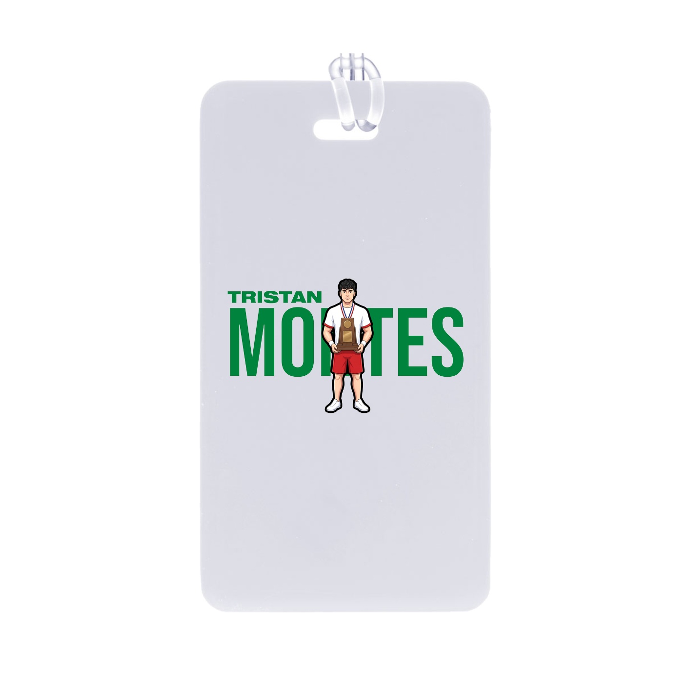 Bag Tag — Player Name in Classic