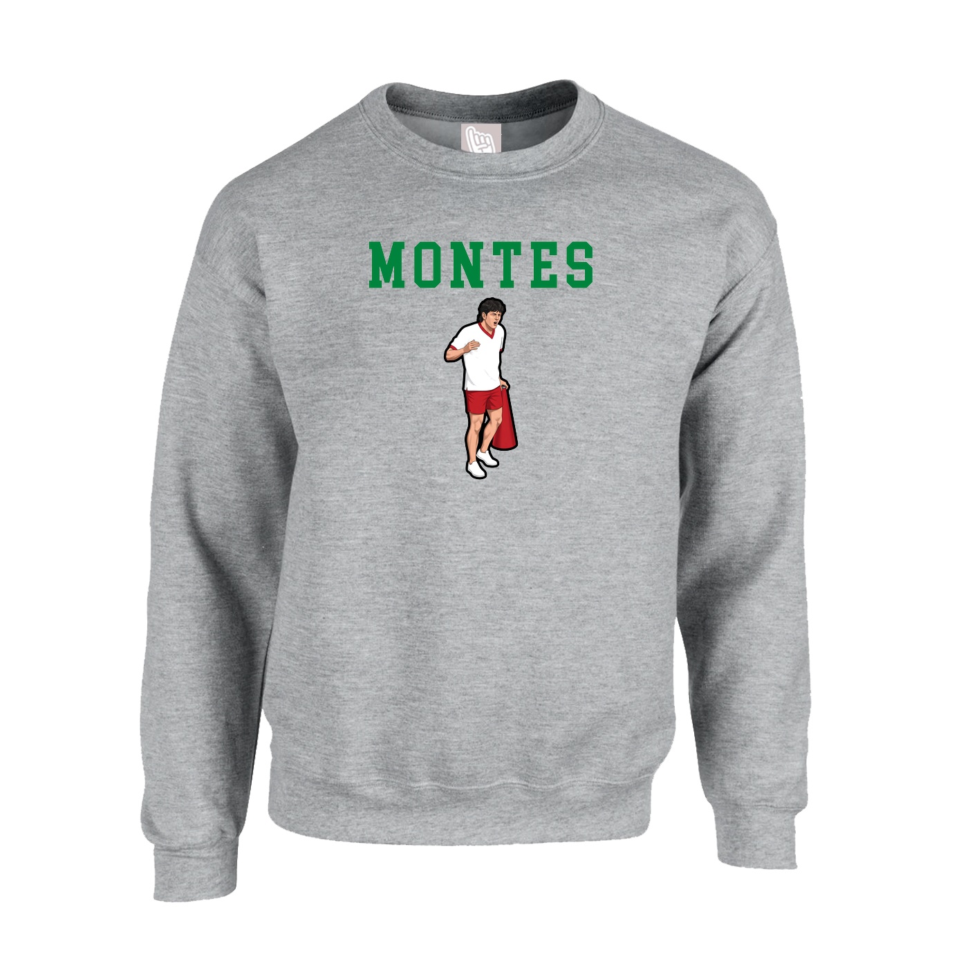 Fleece Crew — Shirsey in Grey