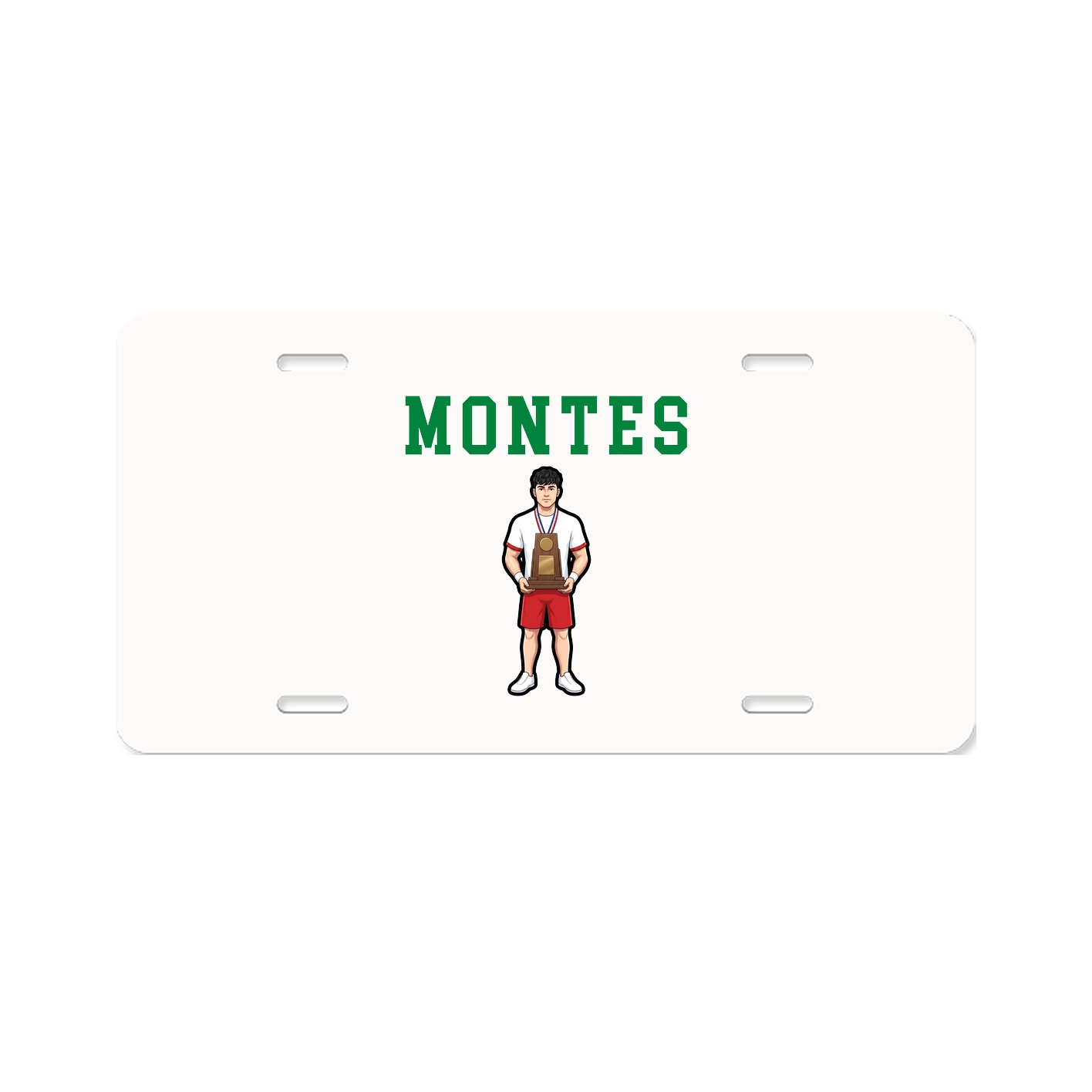License Plate — Shirsey in Classic