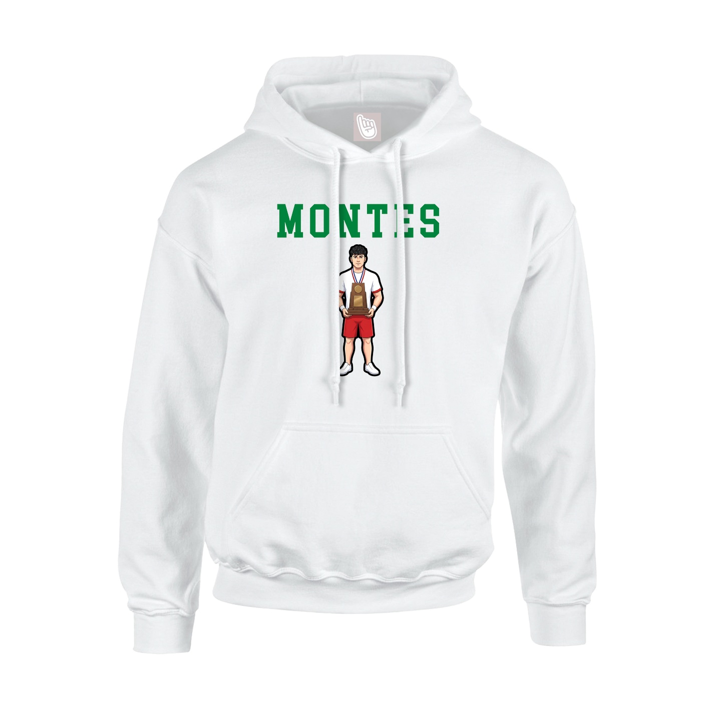 Hoodie — Shirsey in White