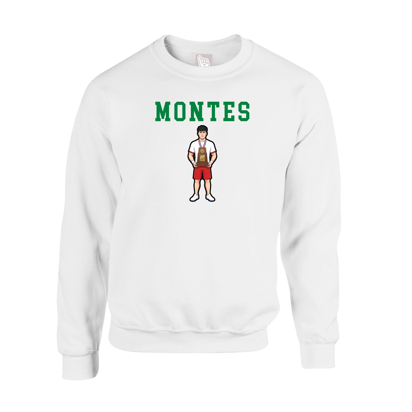 Fleece Crew — Shirsey in White