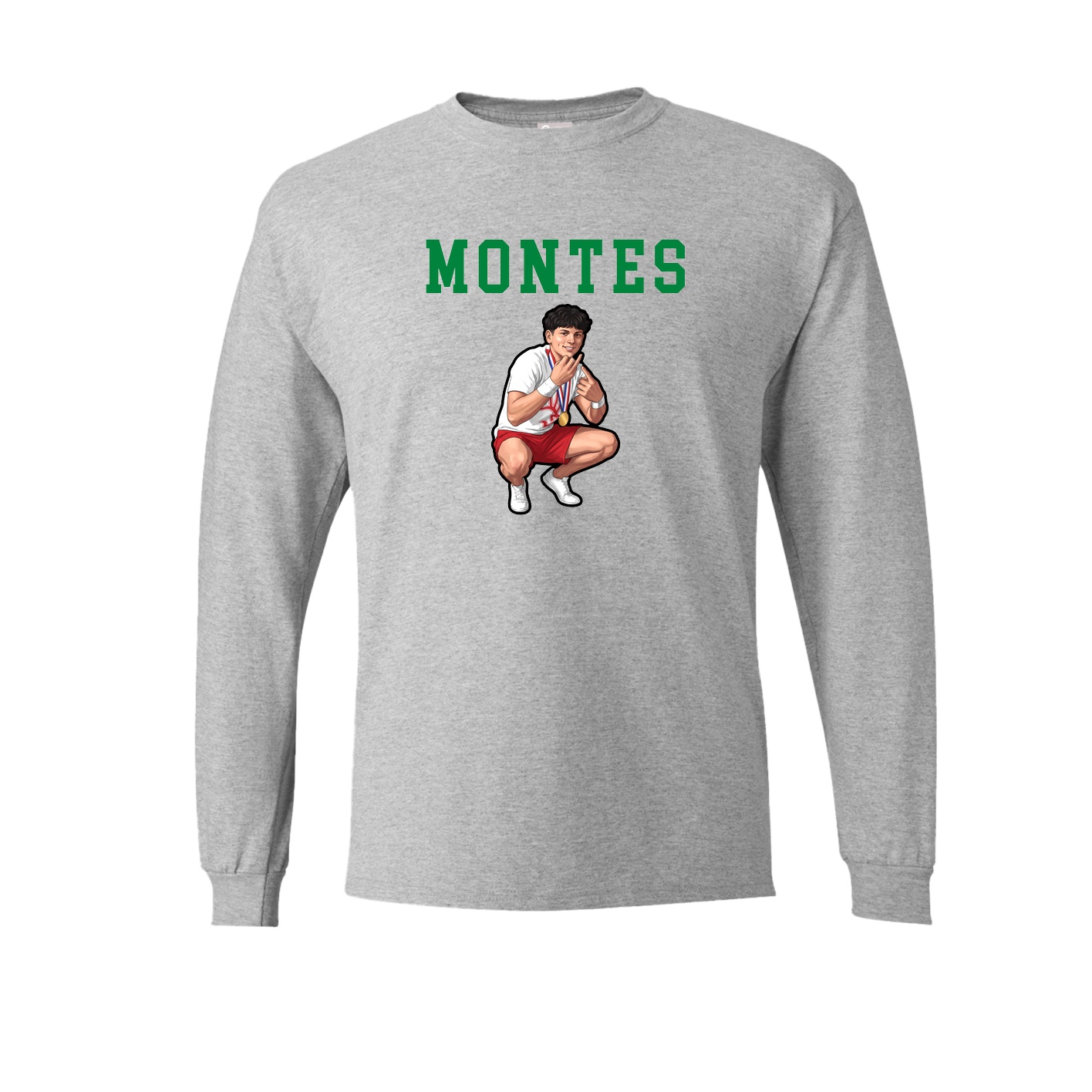 Long Sleeve Tee — Shirsey in Grey