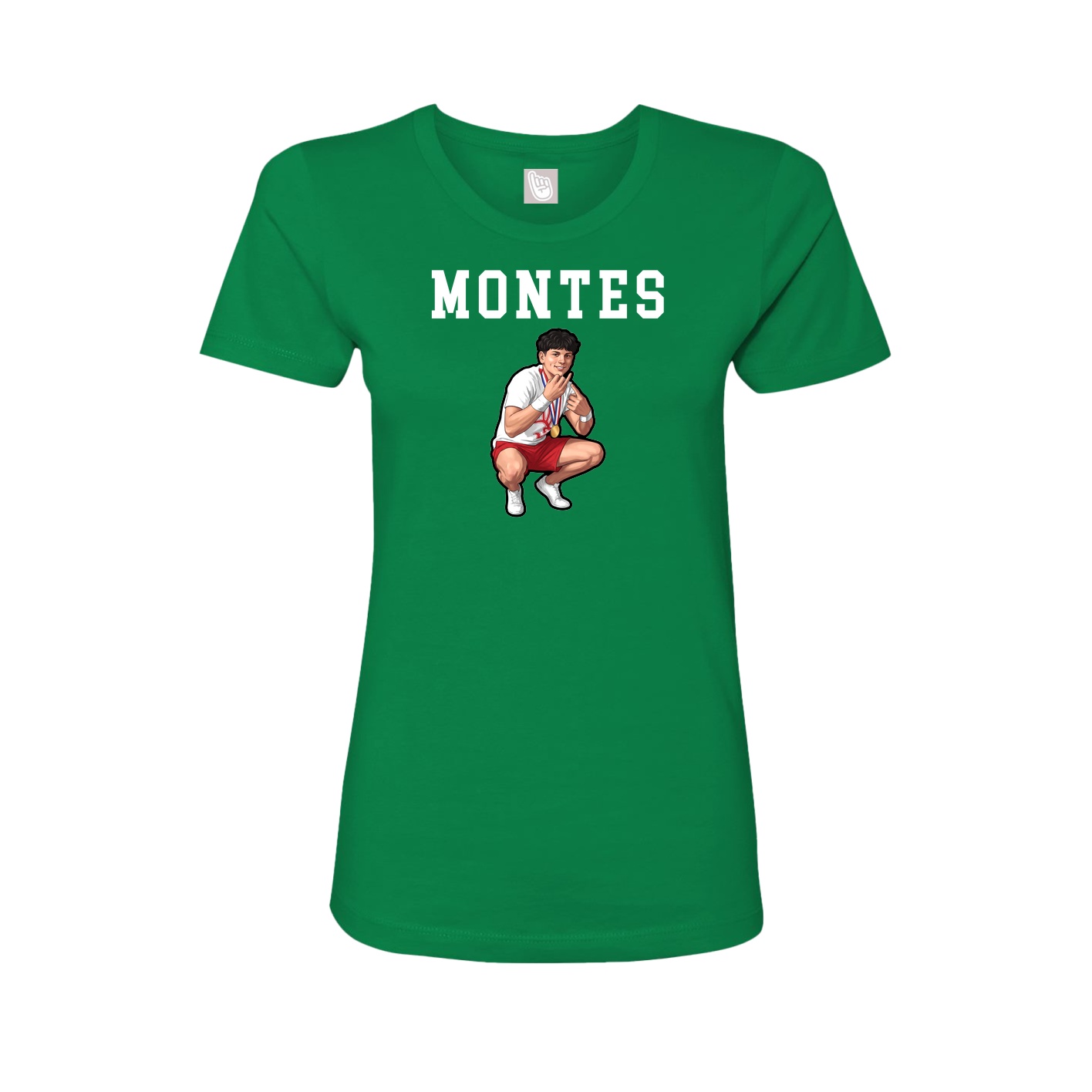 Fitted Women's Tee — Shirsey in Green