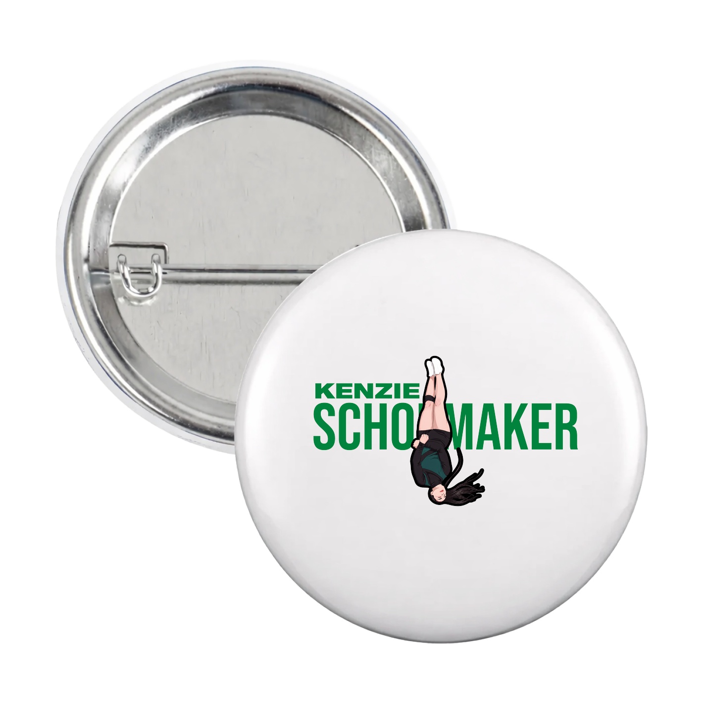 Game Day Button — Player Name in White