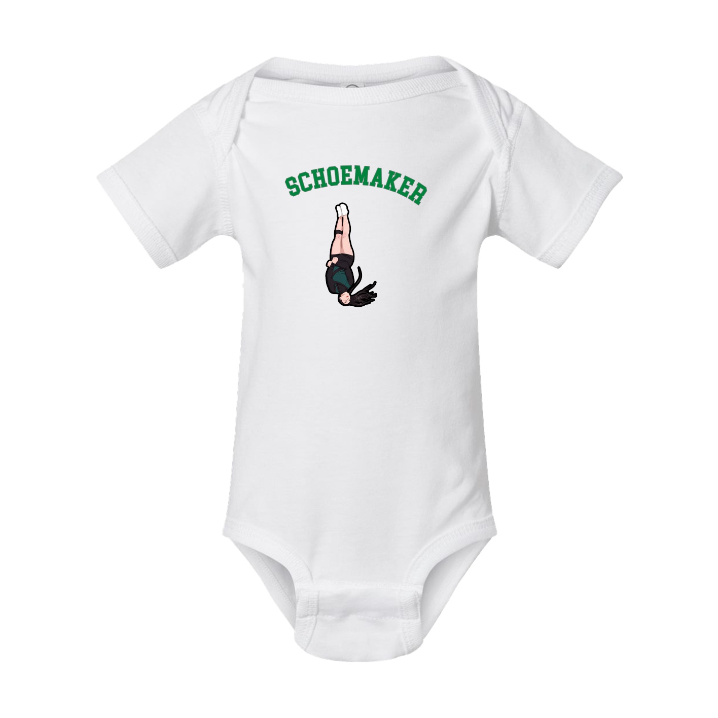 Baby Onesie — Shirsey Arch in White