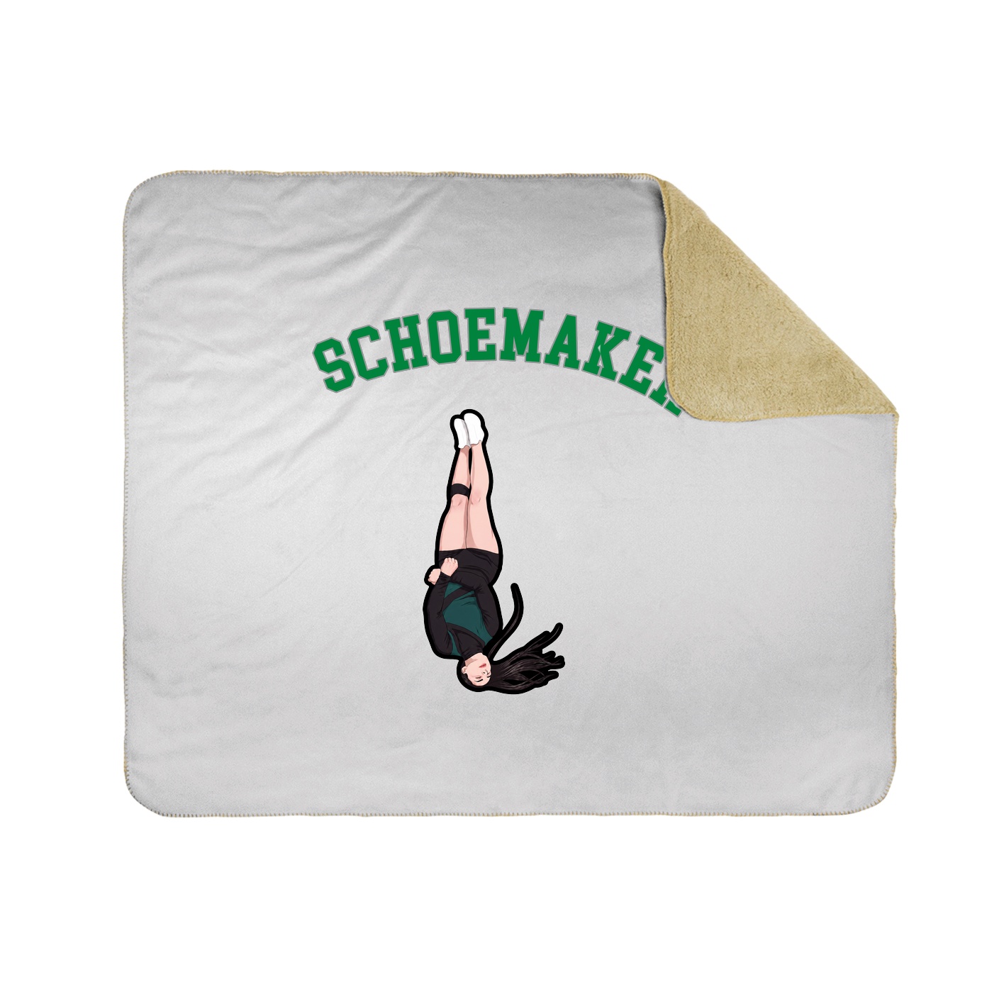 Throw Blanket — Shirsey Arch in White