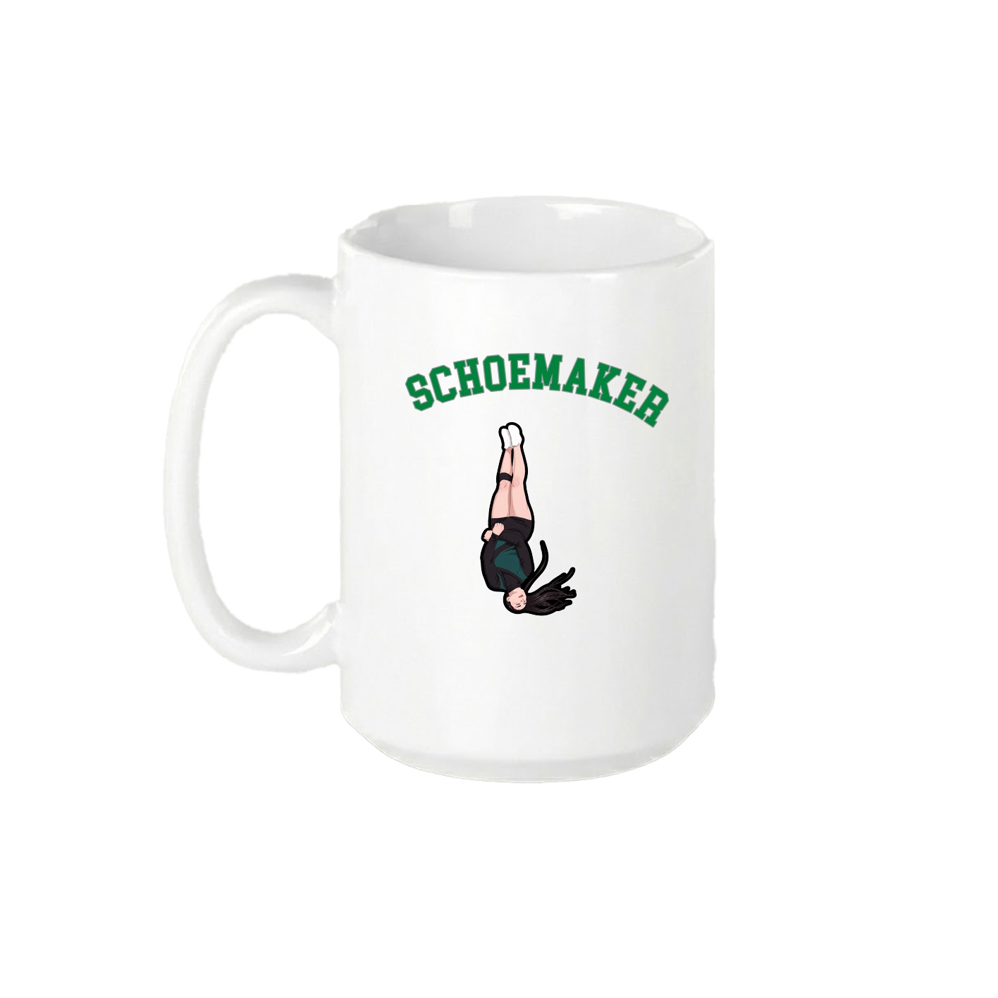 15oz Coffee Mug — Shirsey Arch in White
