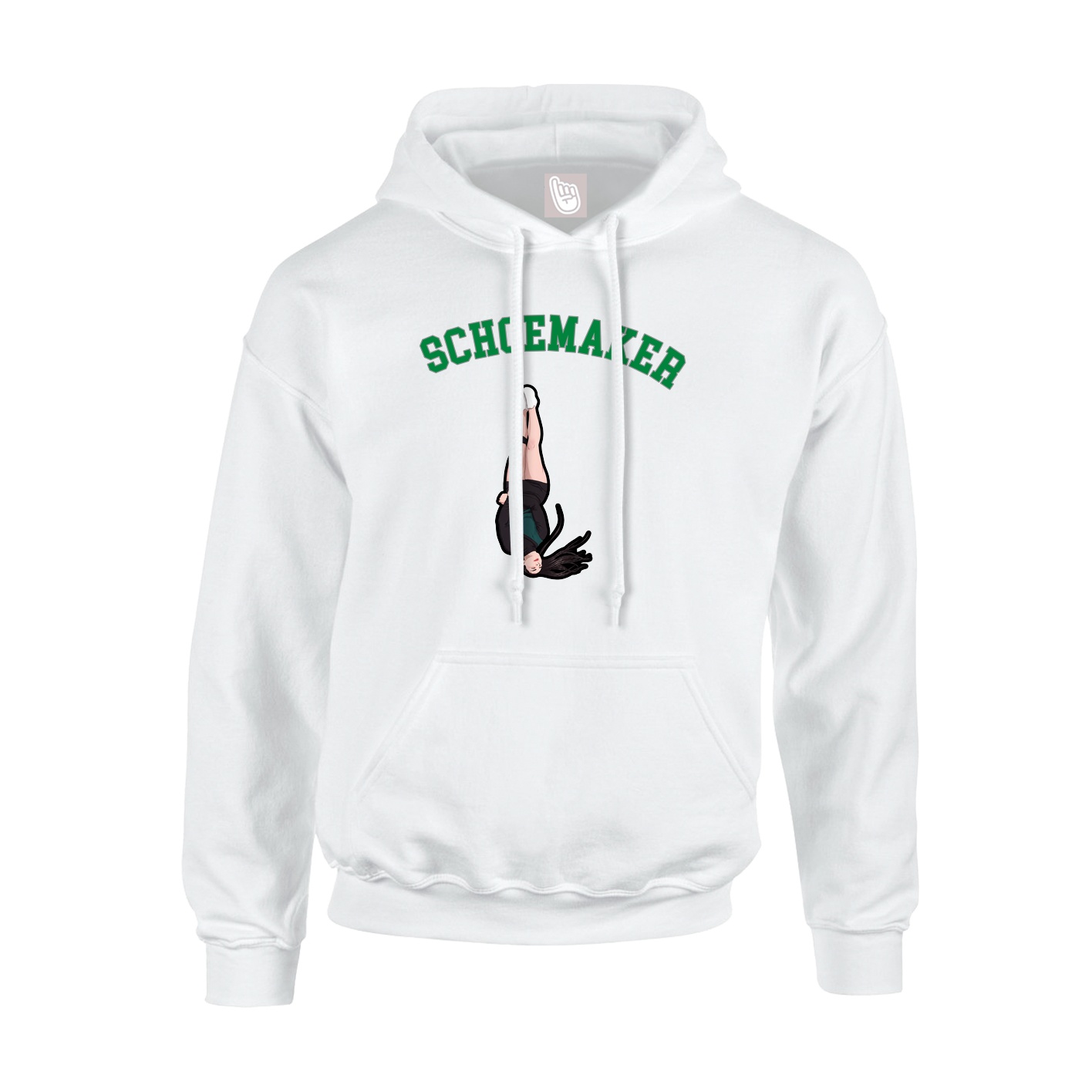 Hoodie — Shirsey Arch in White
