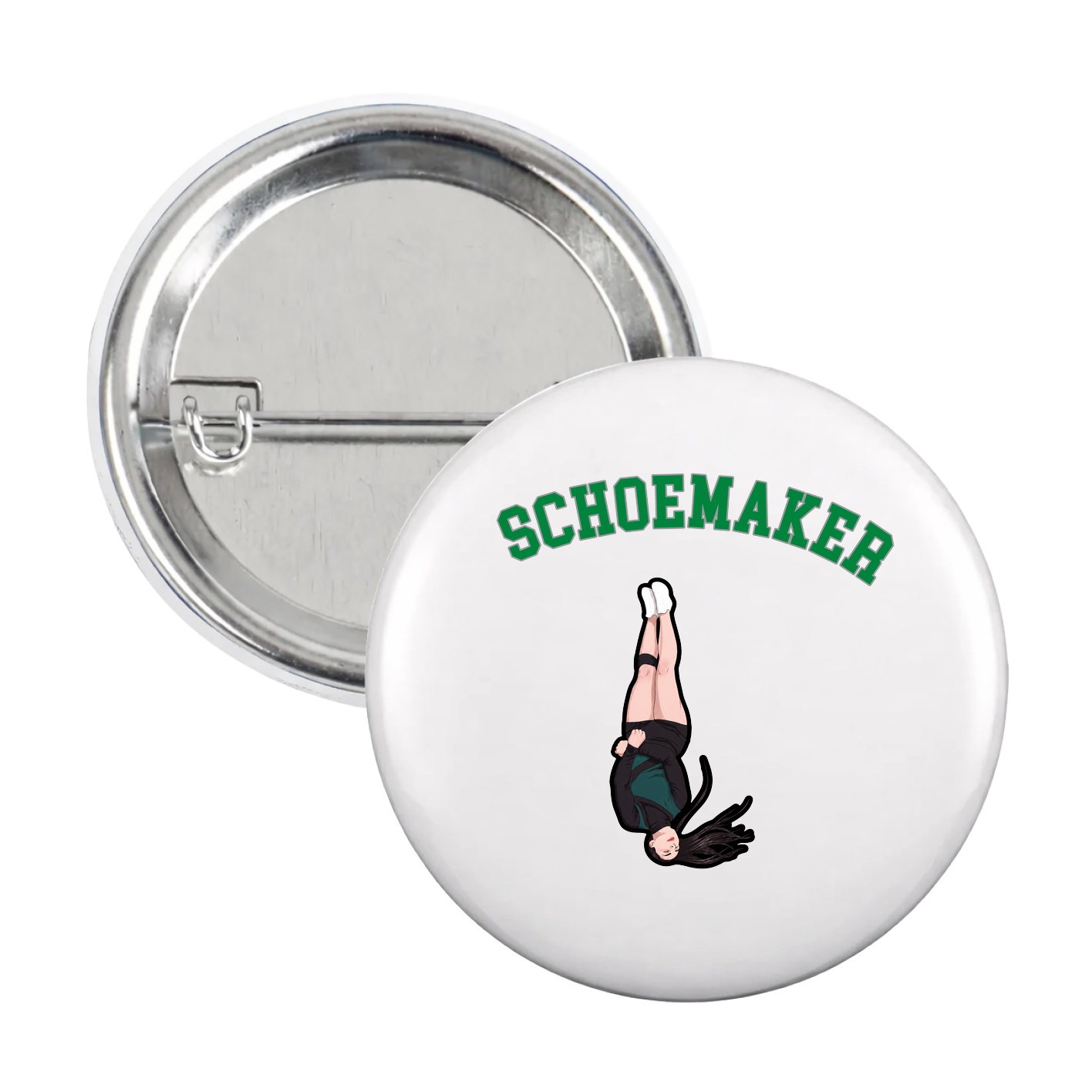 Game Day Button — Shirsey Arch in White