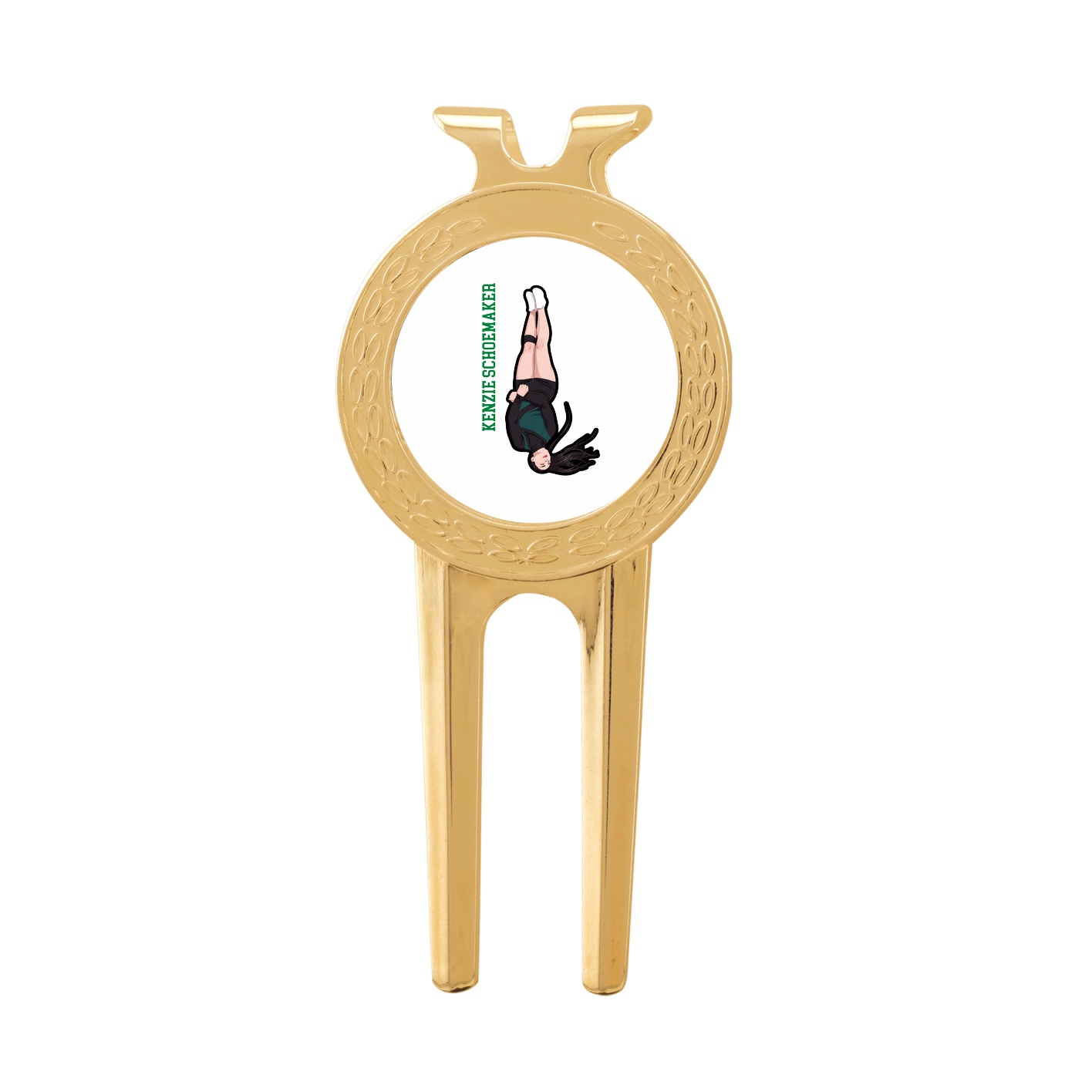 Divot Tool with Ball Marker — Name Vertical in Classic