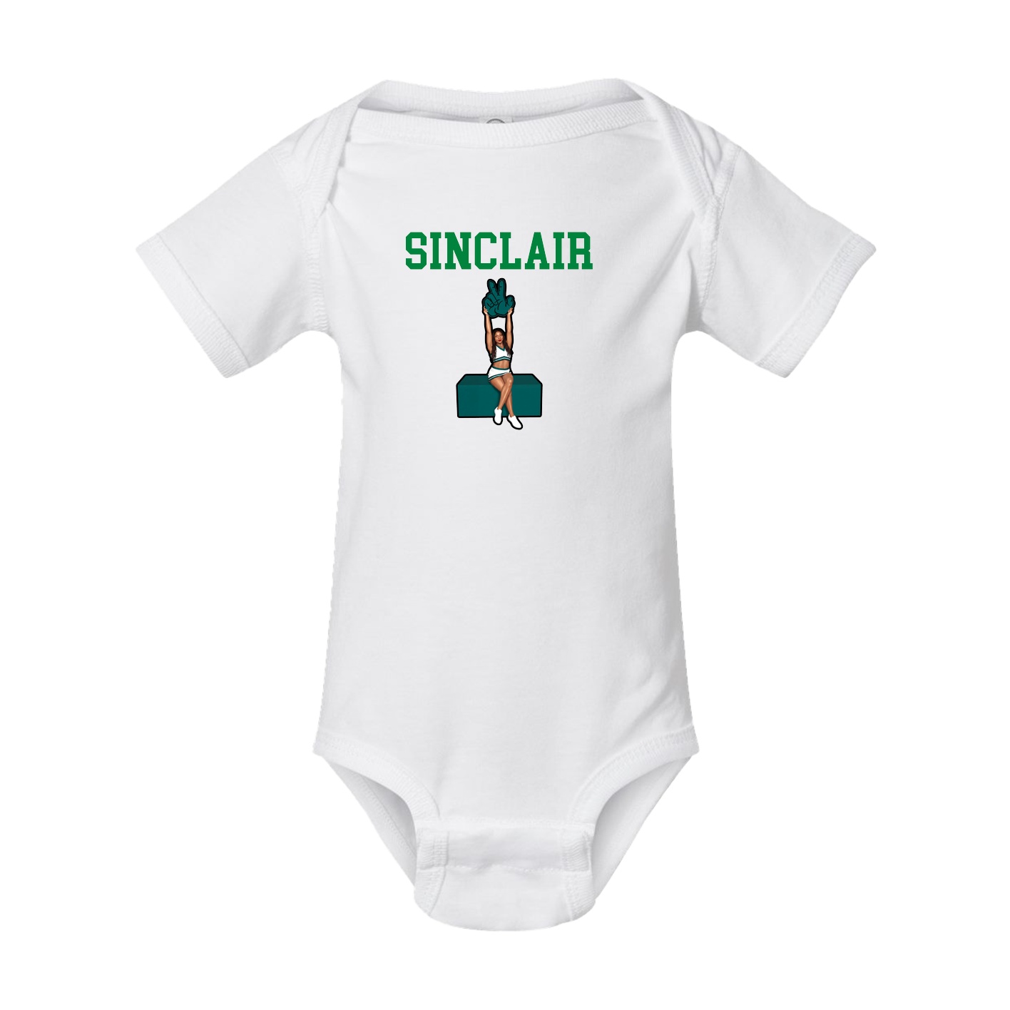 Baby Onesie — Shirsey in White