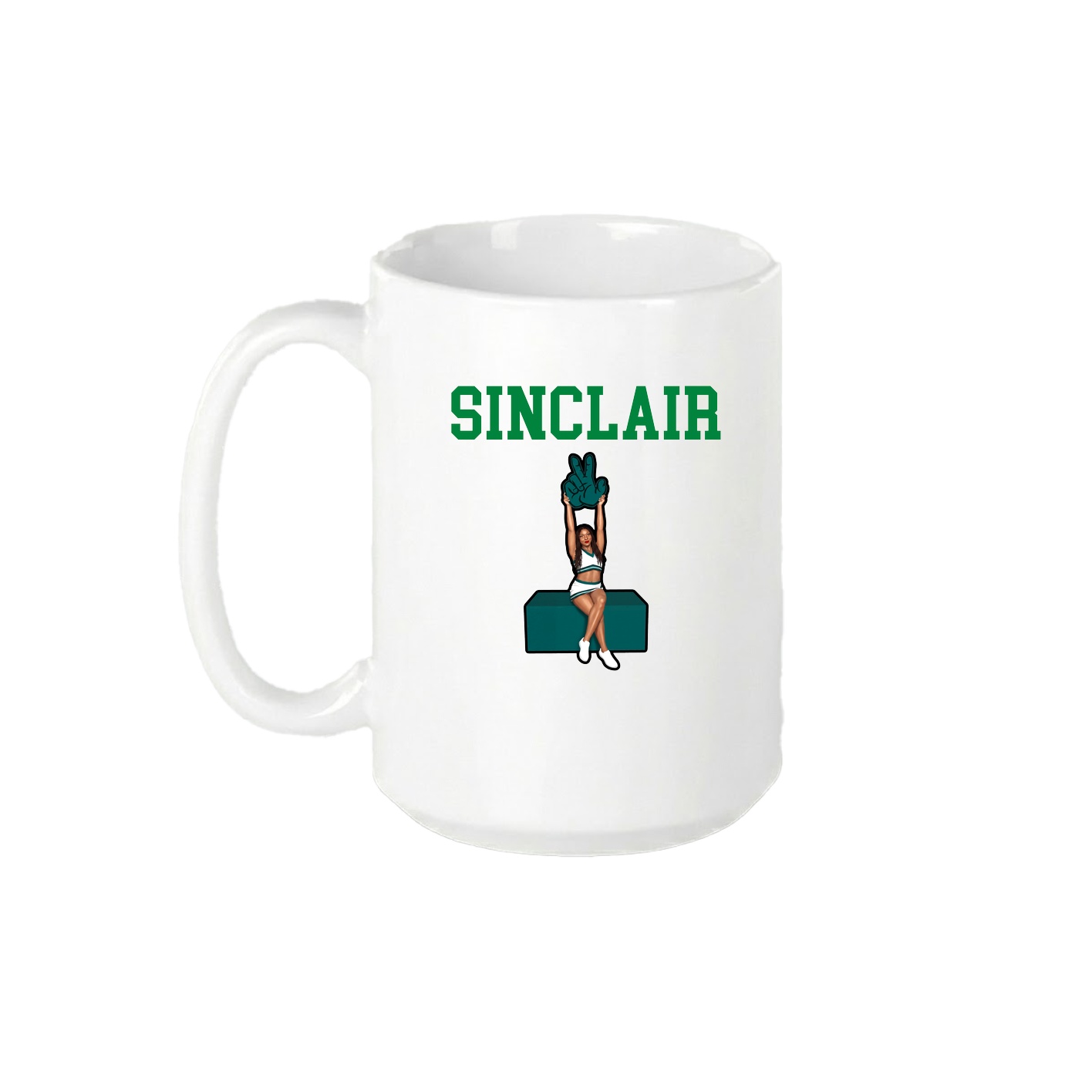 15oz Coffee Mug — Shirsey in White