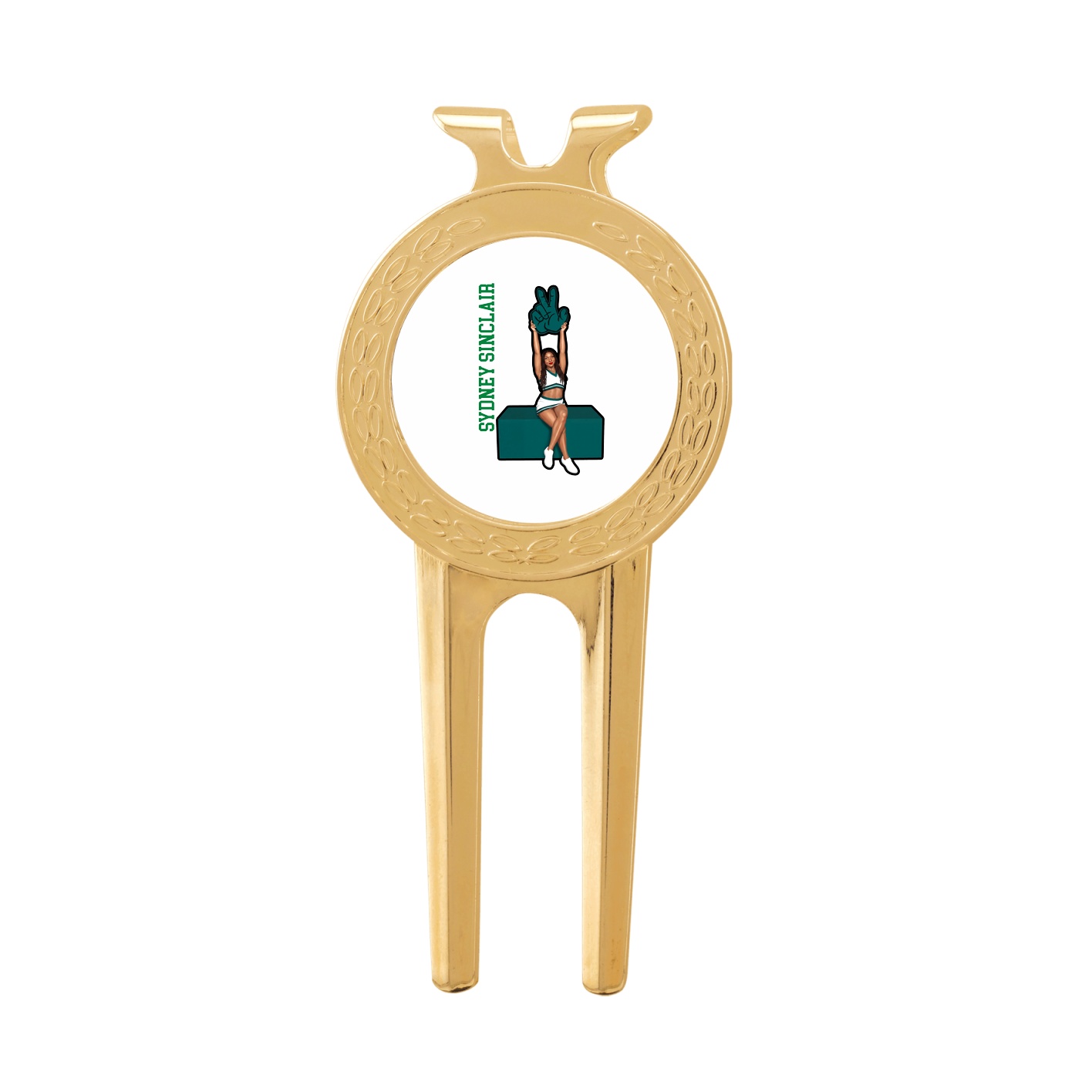 Divot Tool with Ball Marker — Name Vertical in Classic