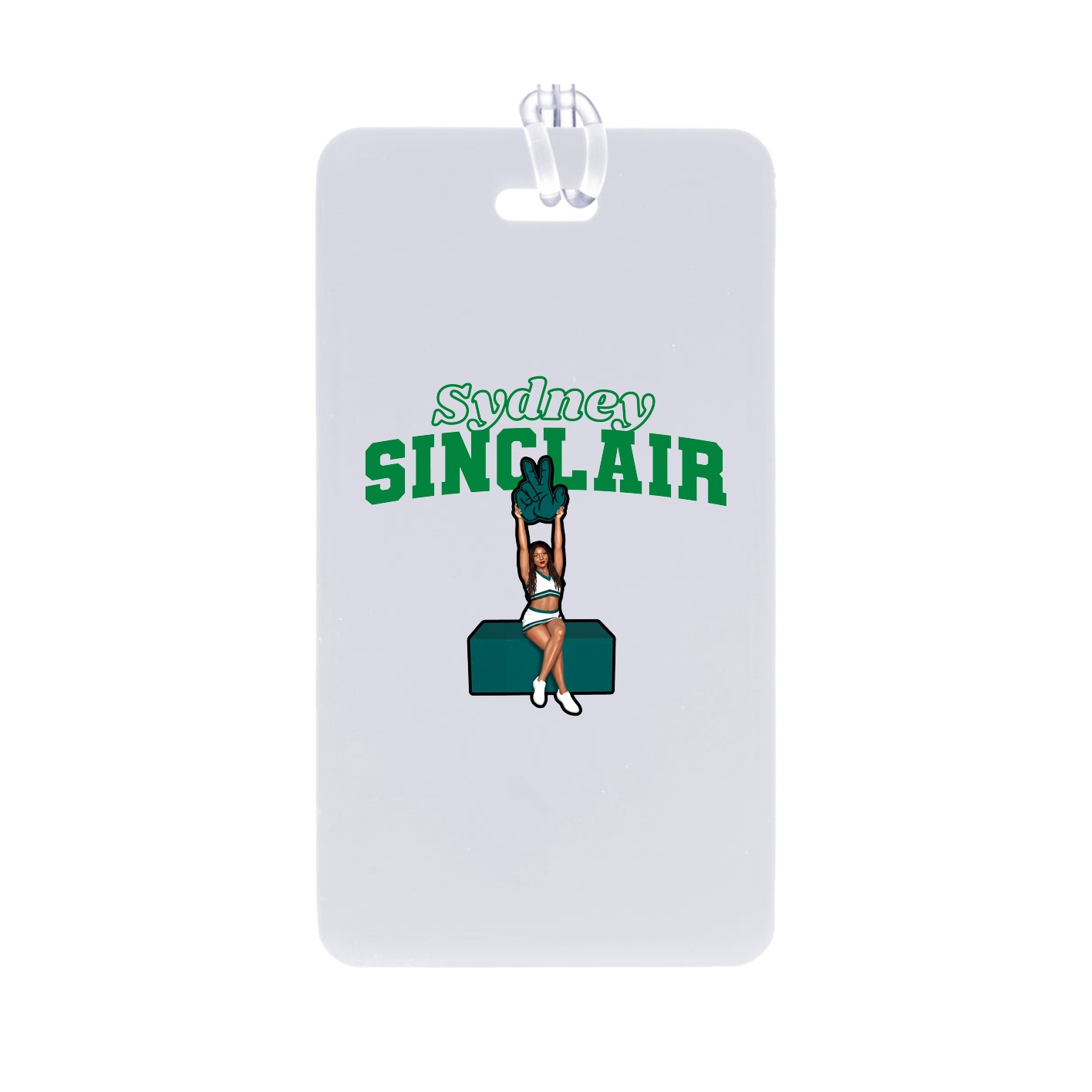 Bag Tag — Name Arch in Classic