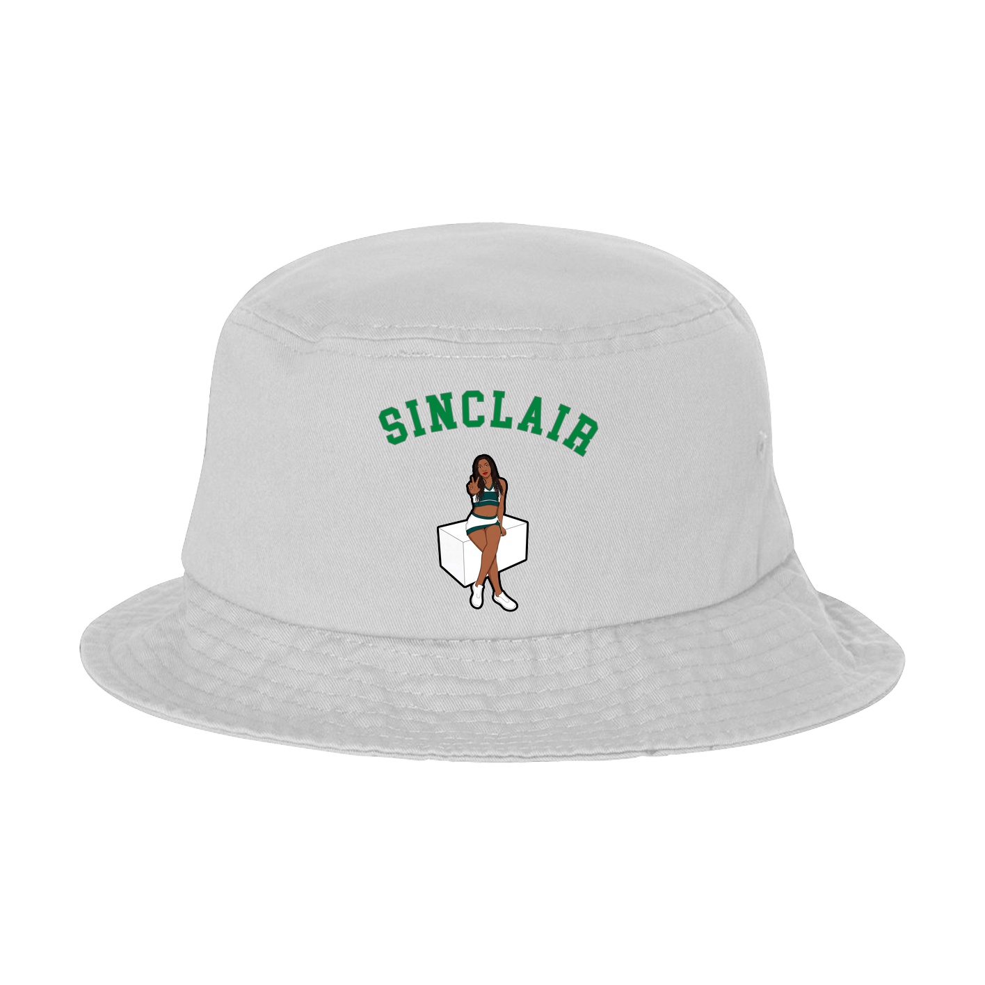 Bucket Cap — Shirsey Arch in White