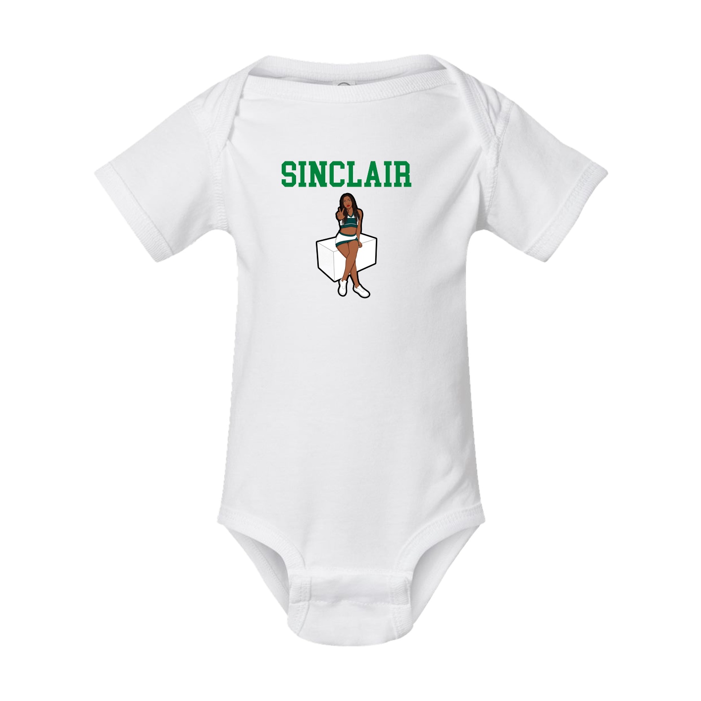 Baby Onesie — Shirsey in White