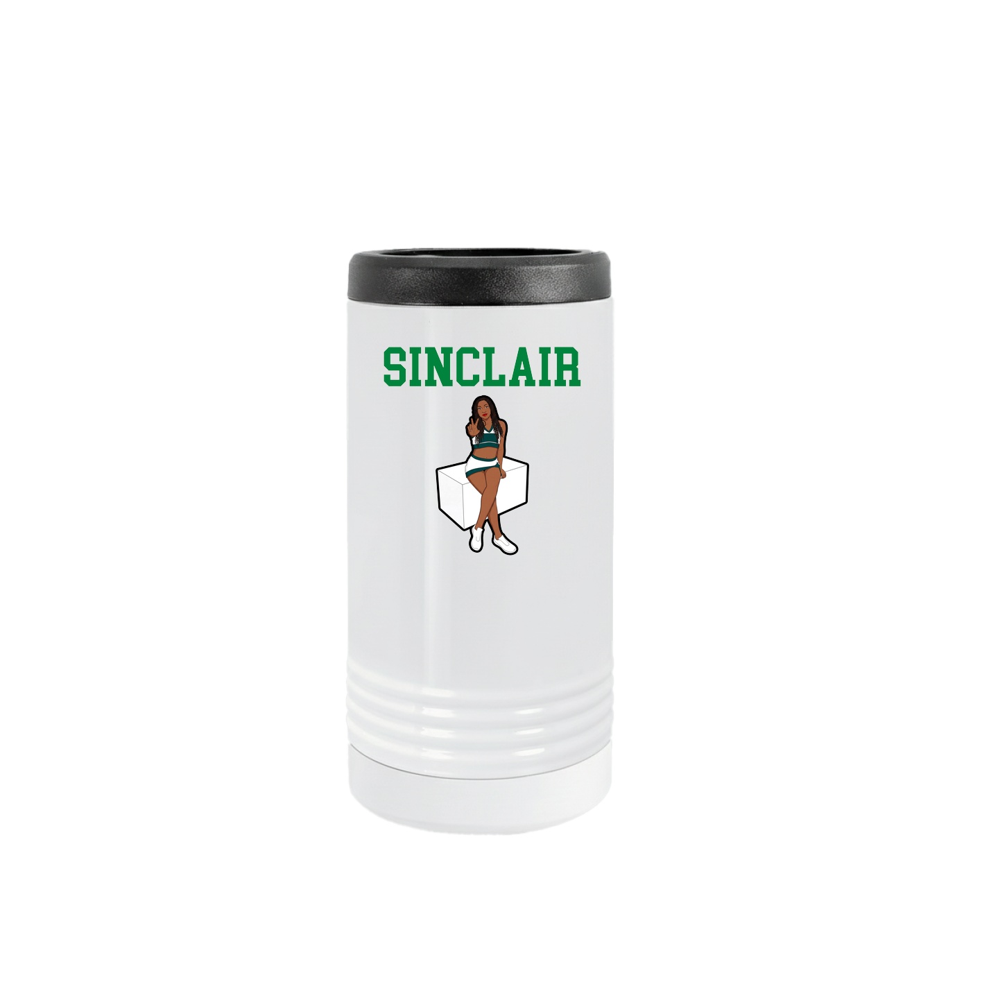 Slim Beverage Holder — Shirsey in White