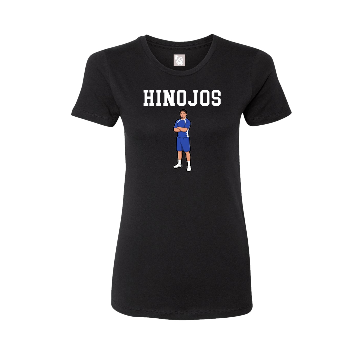 Fitted Women's Tee — Shirsey in Black