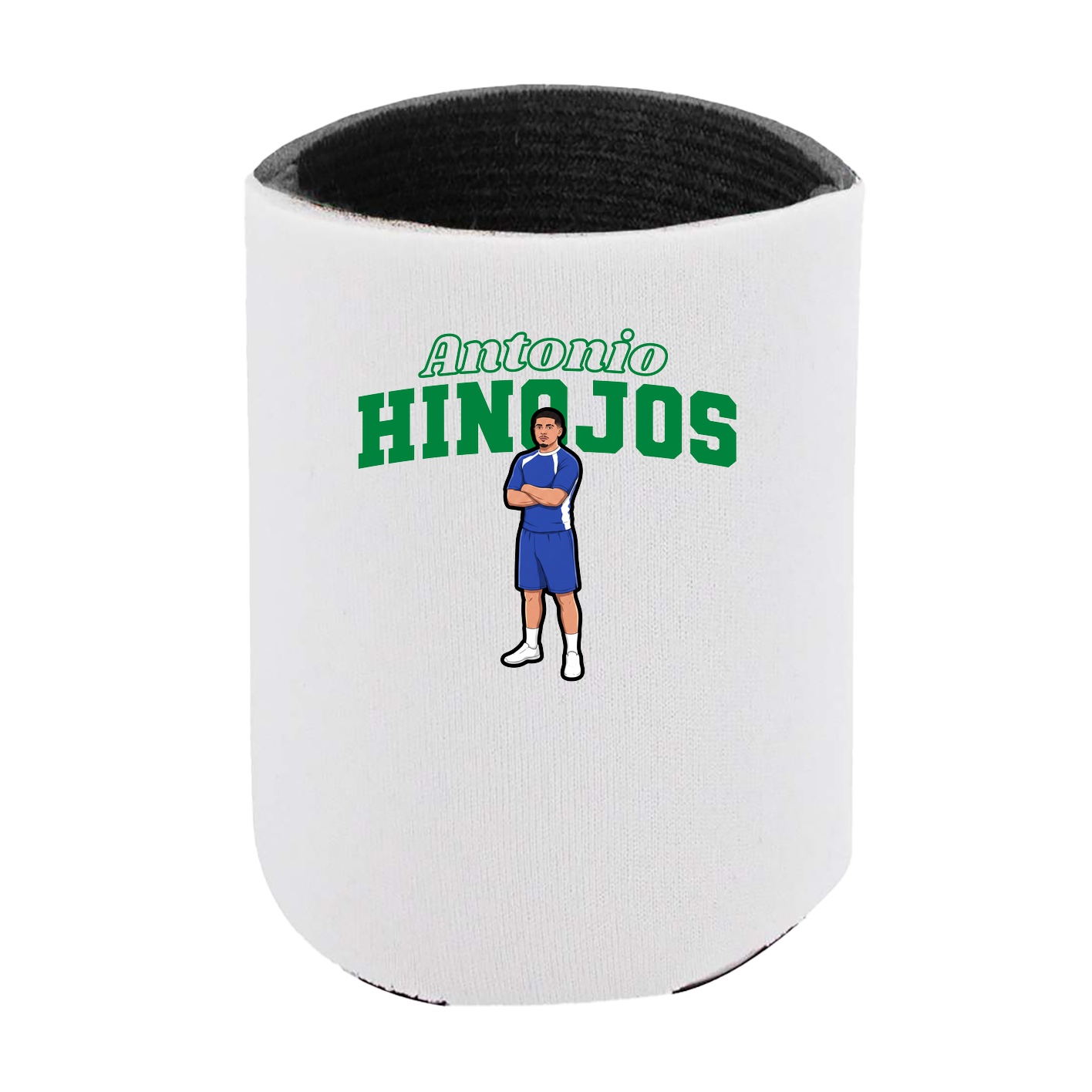 Can Holder — Name Arch in White