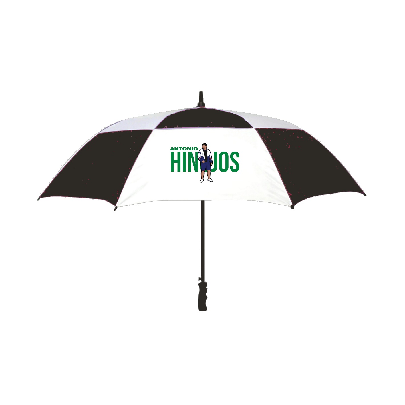 Golf Umbrella — Player Name in Black