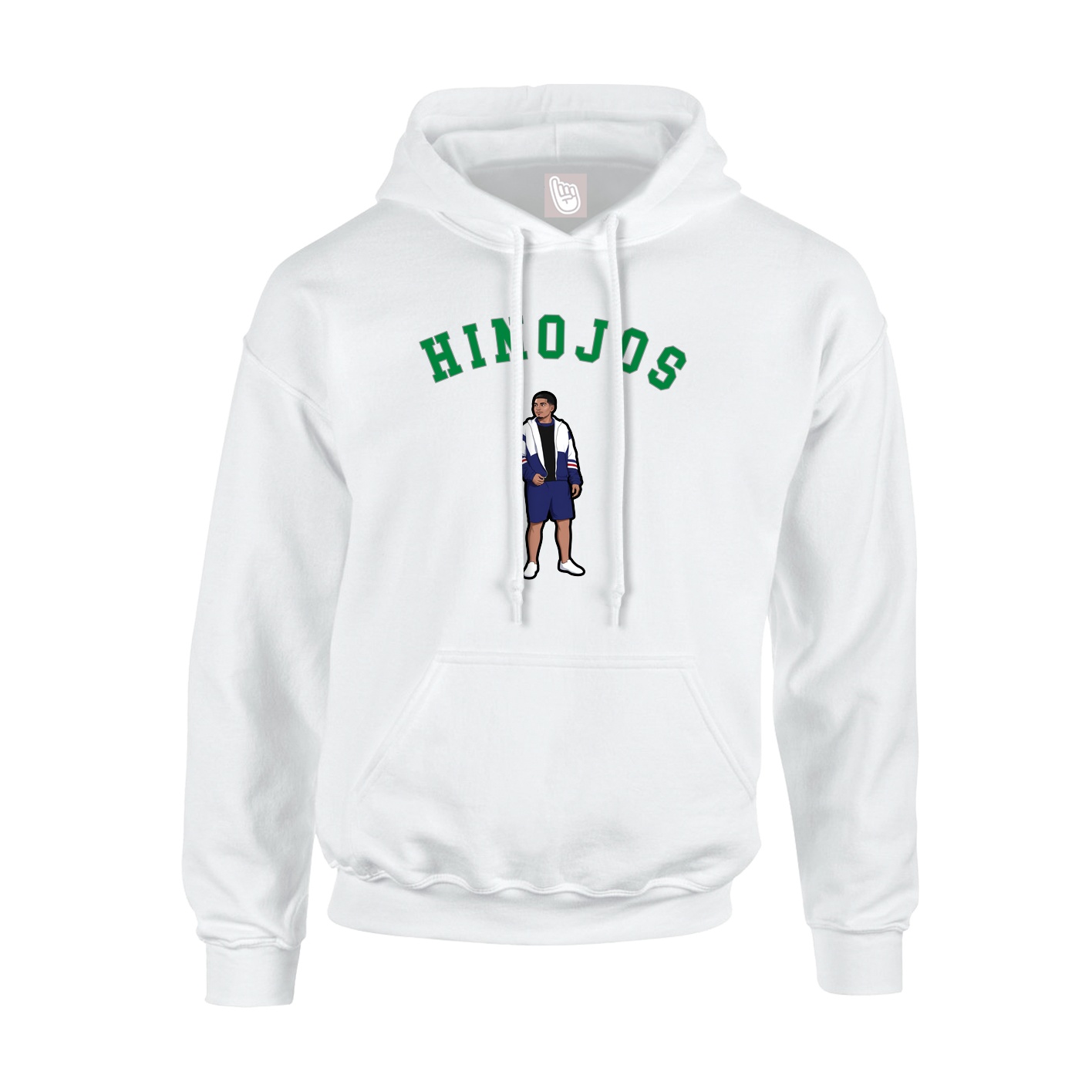 Hoodie — Shirsey Arch in White
