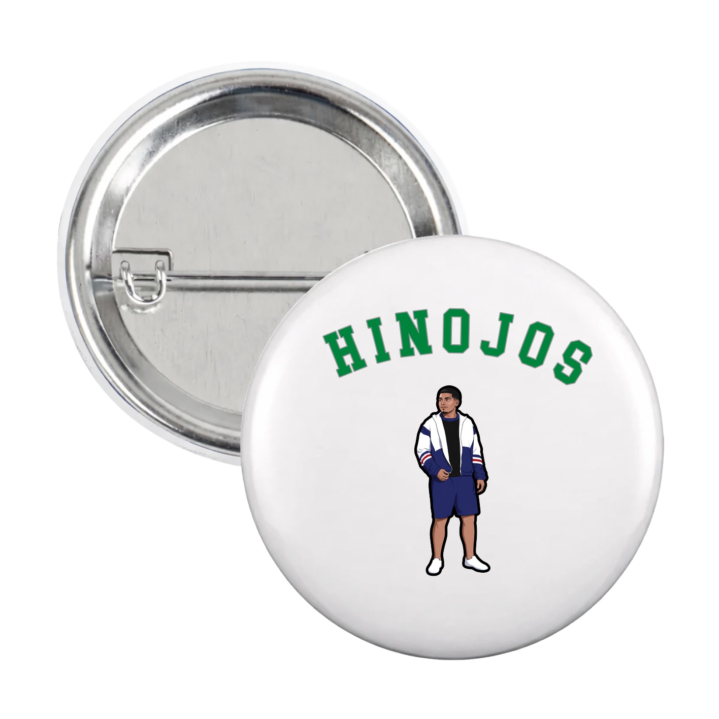 Game Day Button — Shirsey Arch in White