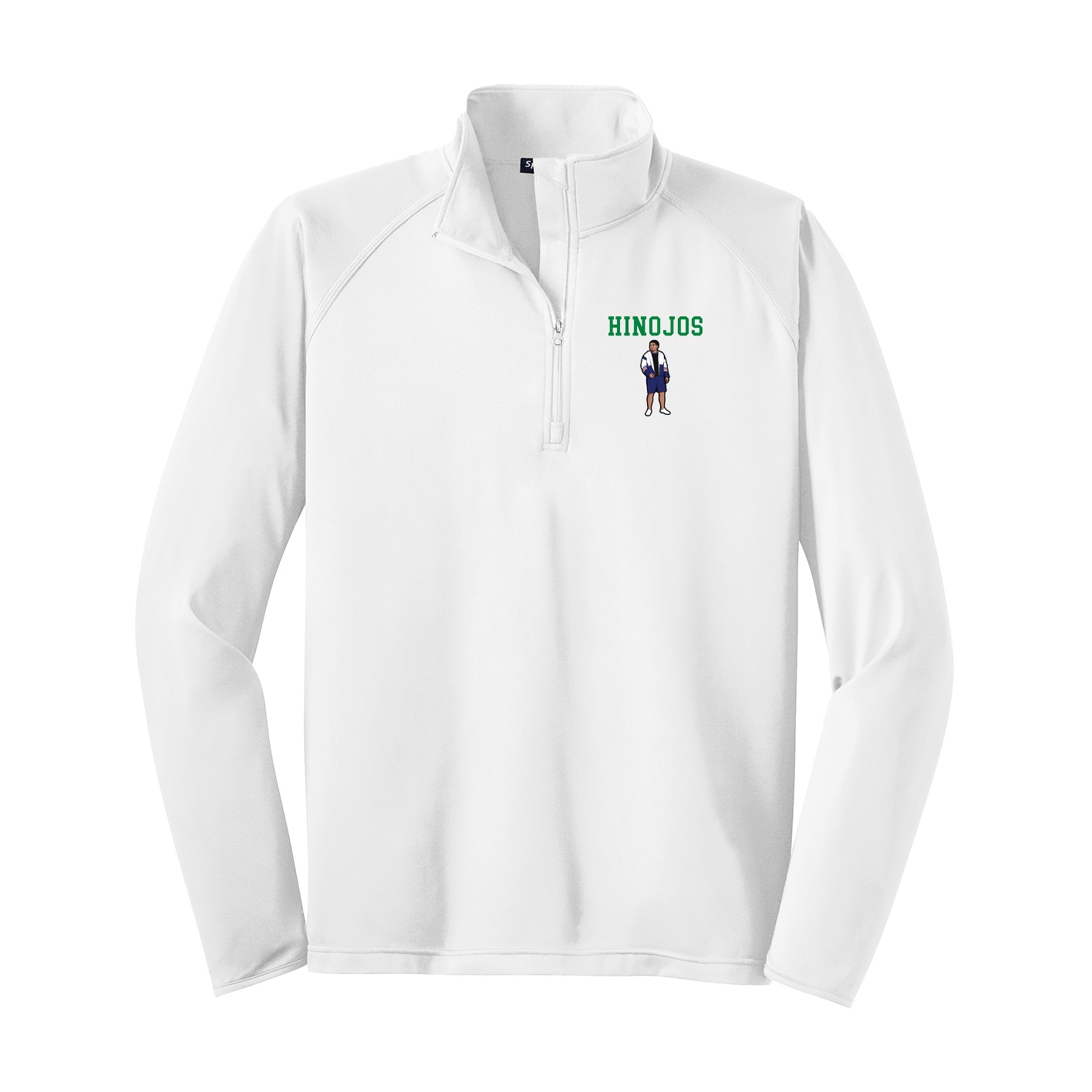 Q-Zip Pullover — Shirsey in White