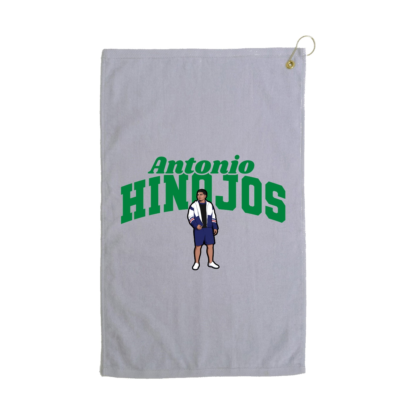 Golf Towel — Signature Arch in Grey