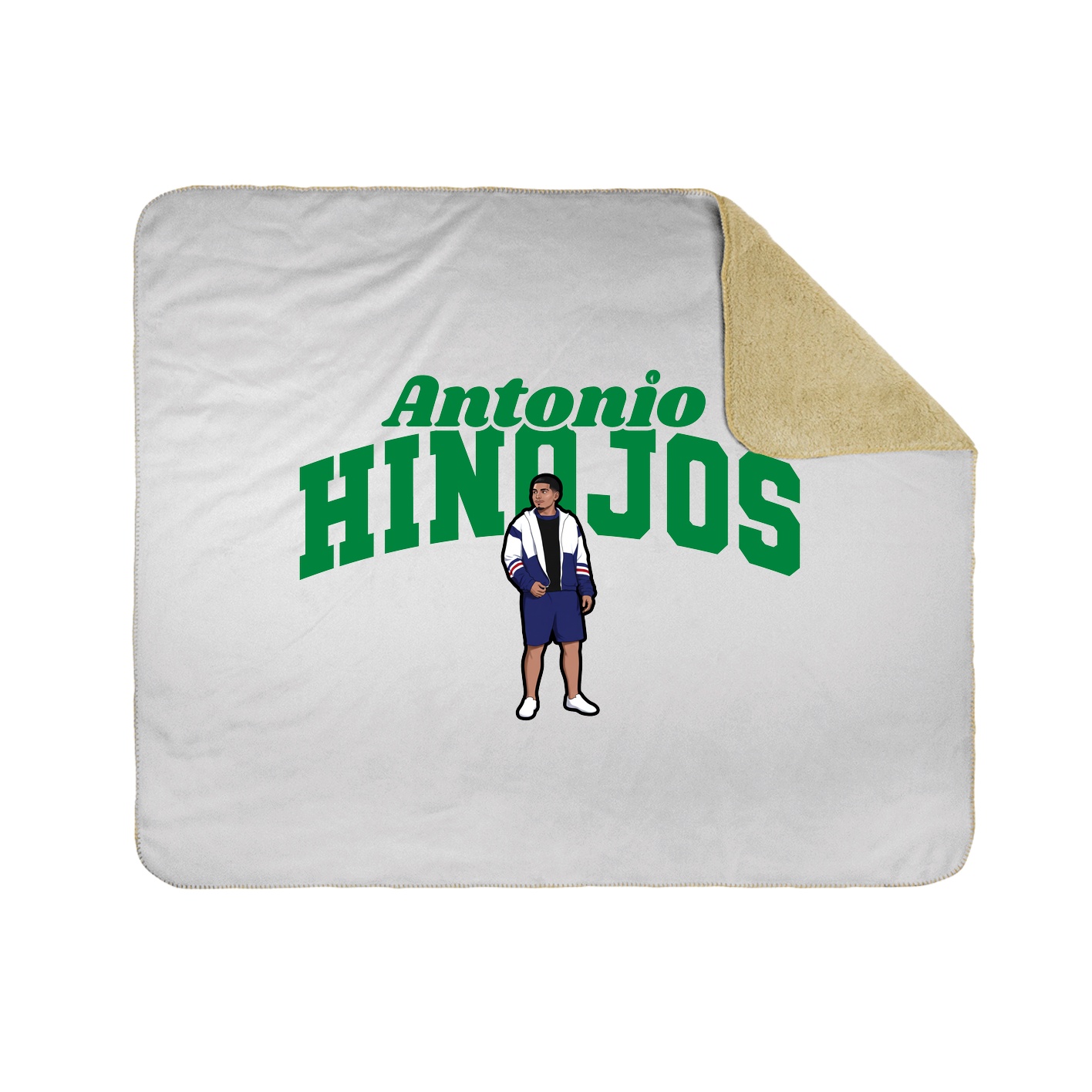 Throw Blanket — Signature Arch in White