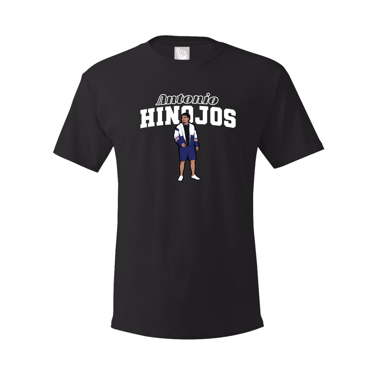 Youth Tee — Name Arch in Black
