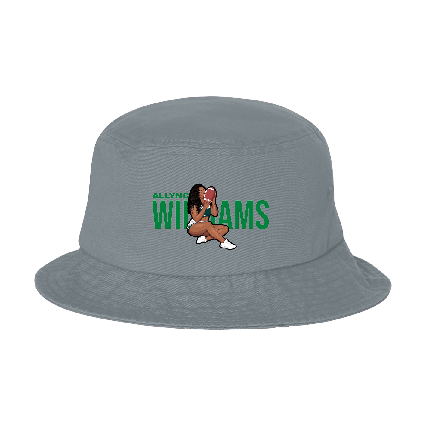 Bucket Cap — Player Name in Grey