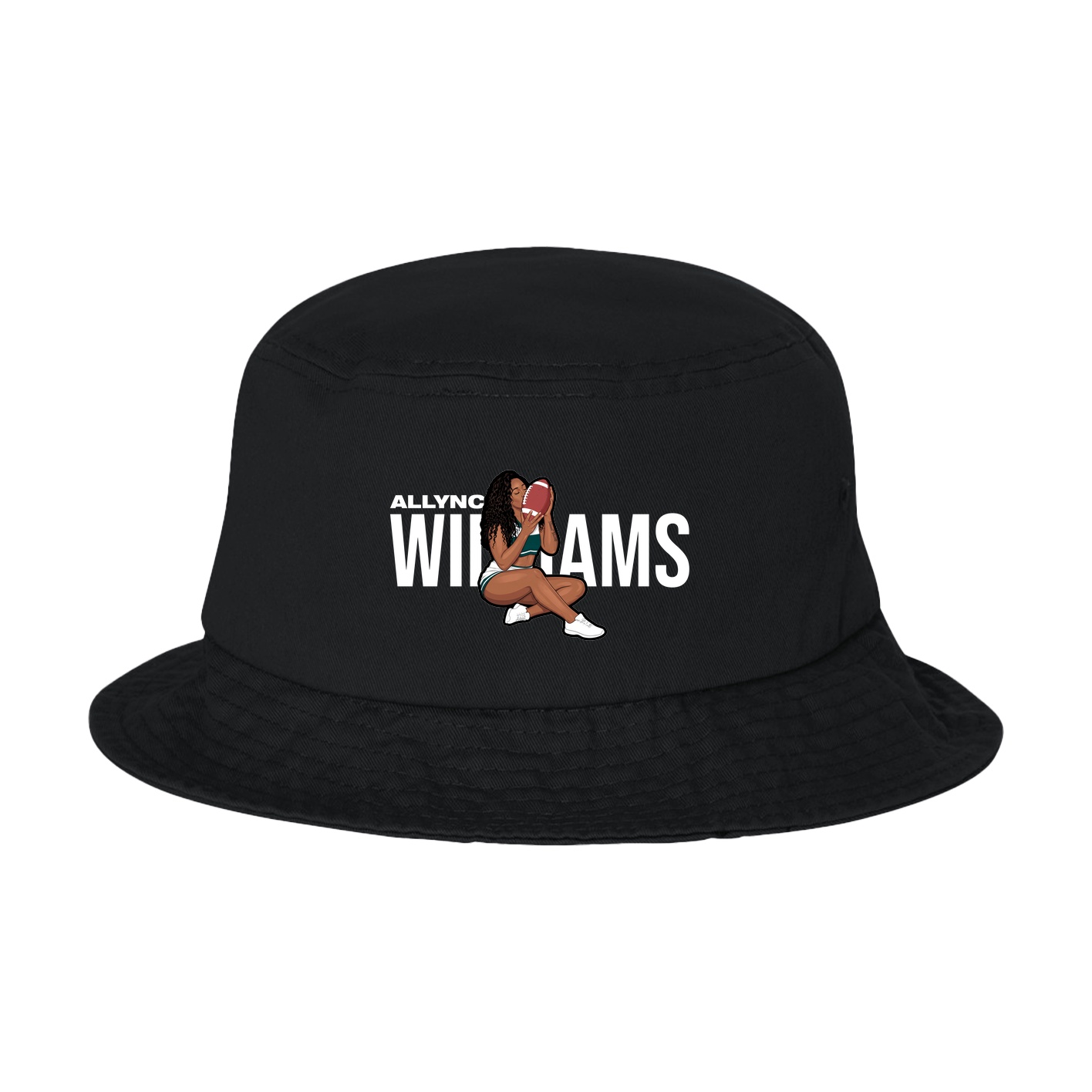 Bucket Cap — Player Name in Black