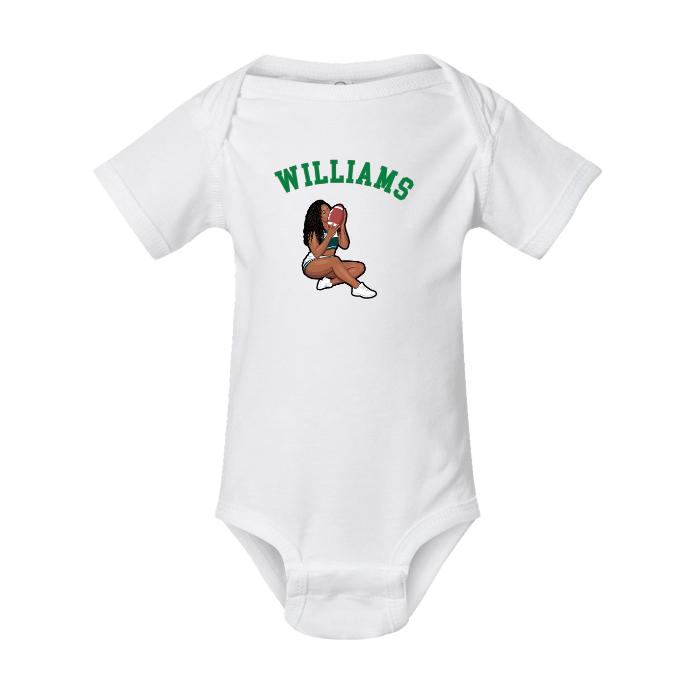 Baby Onesie — Shirsey Arch in White
