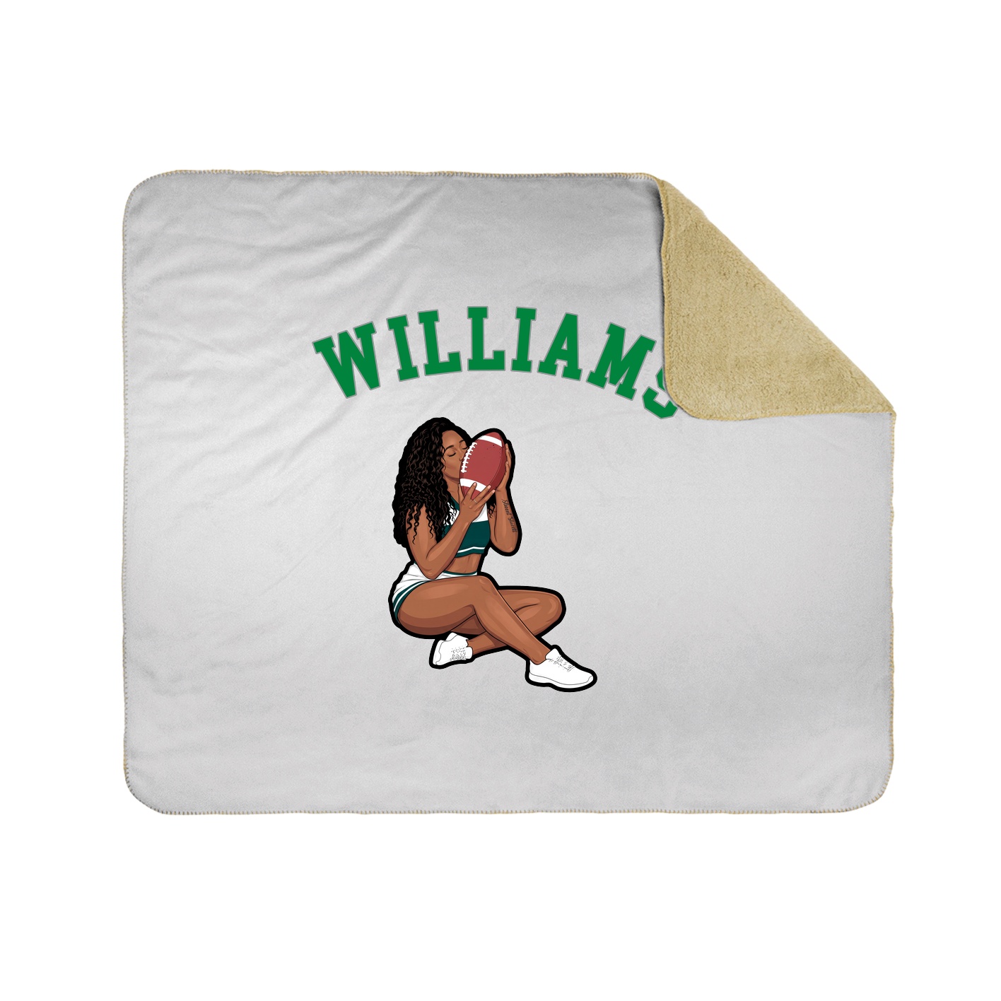 Throw Blanket — Shirsey Arch in White