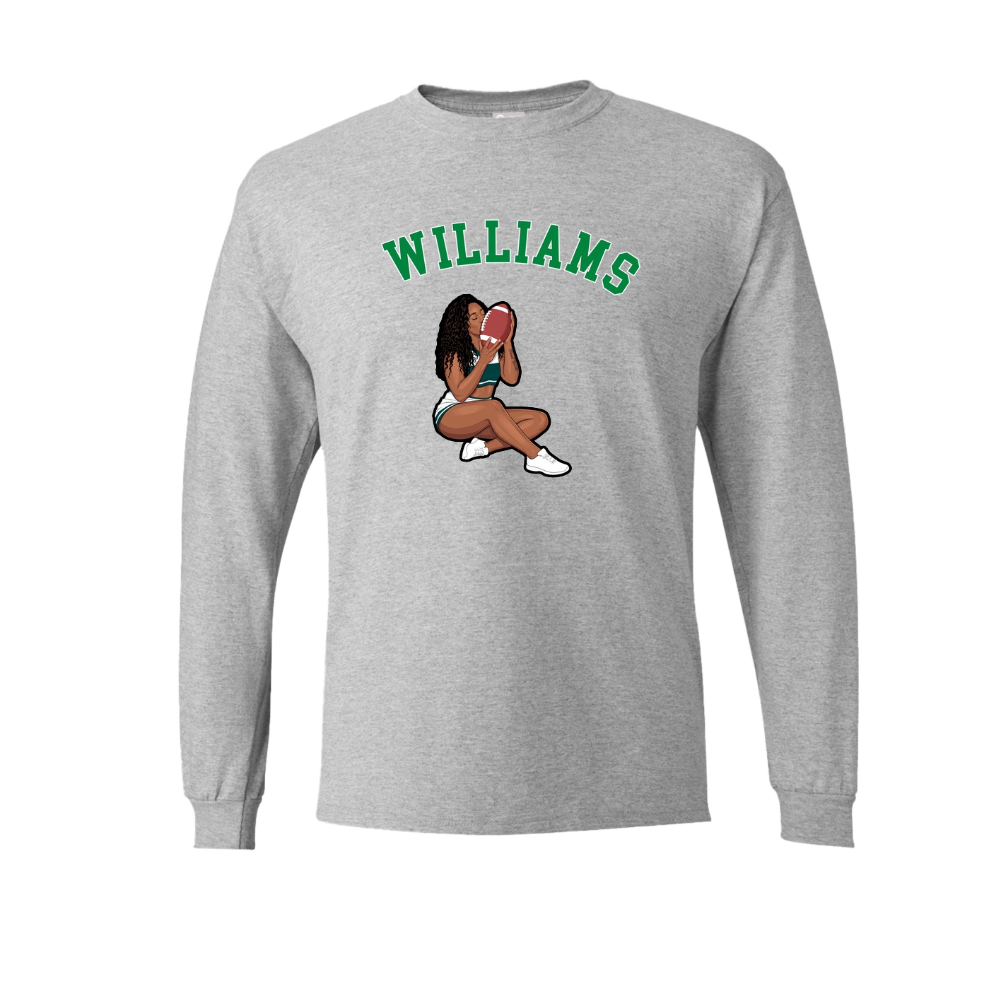 Long Sleeve Tee — Shirsey Arch in Grey