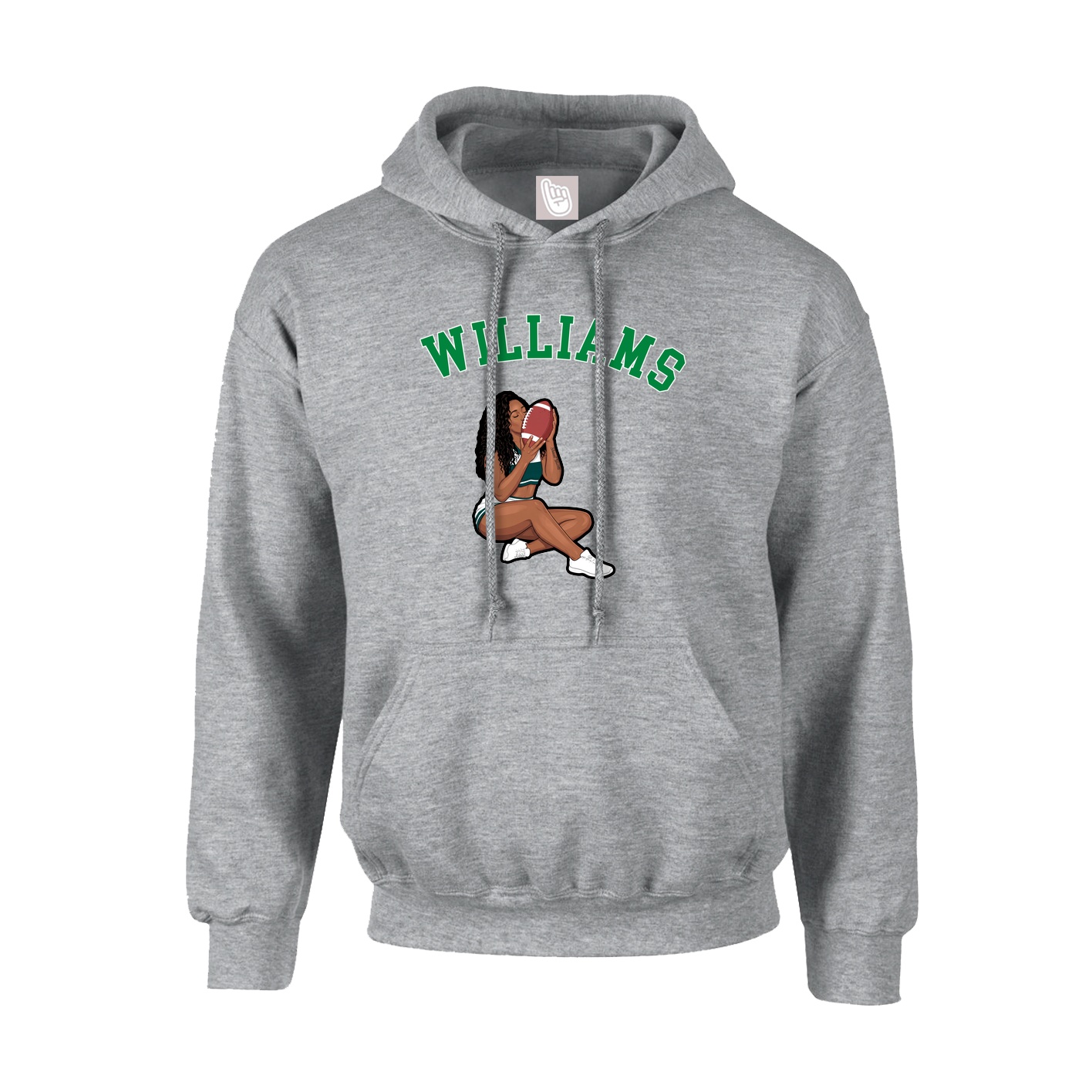 Hoodie — Shirsey Arch in Grey
