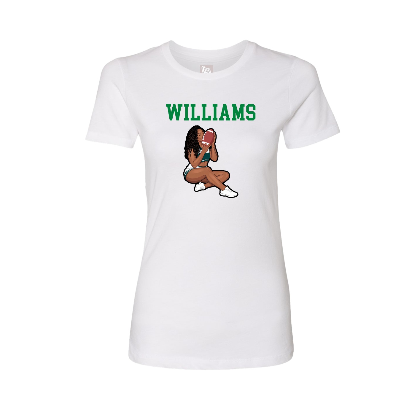 Fitted Women's Tee — Shirsey in White