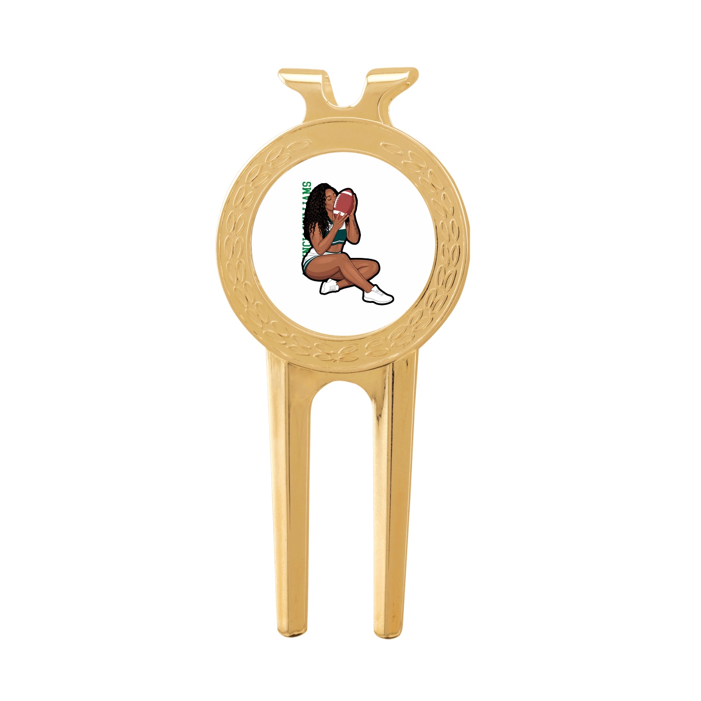 Divot Tool with Ball Marker — Name Vertical in Classic