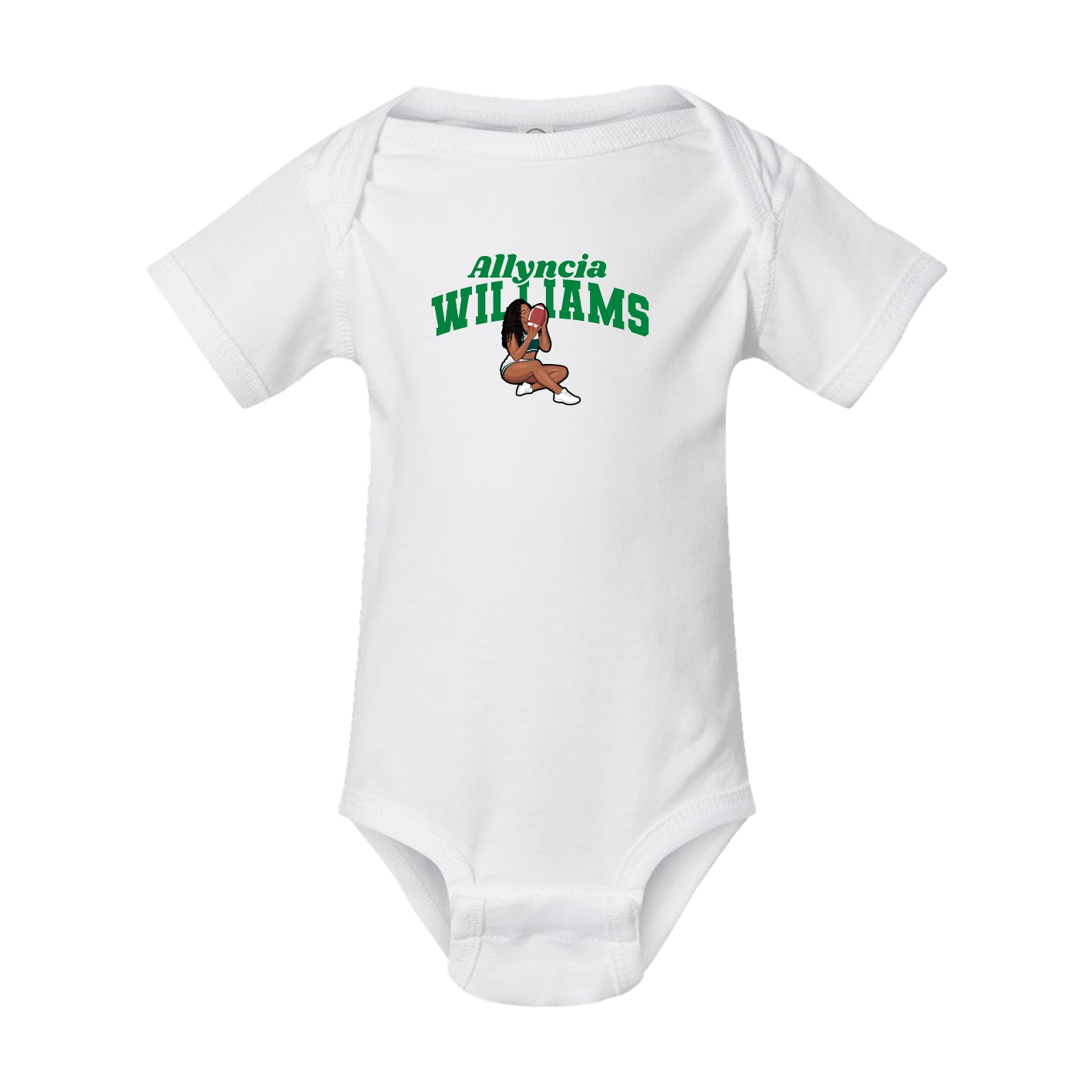 Baby Onesie — Signature Arch in White