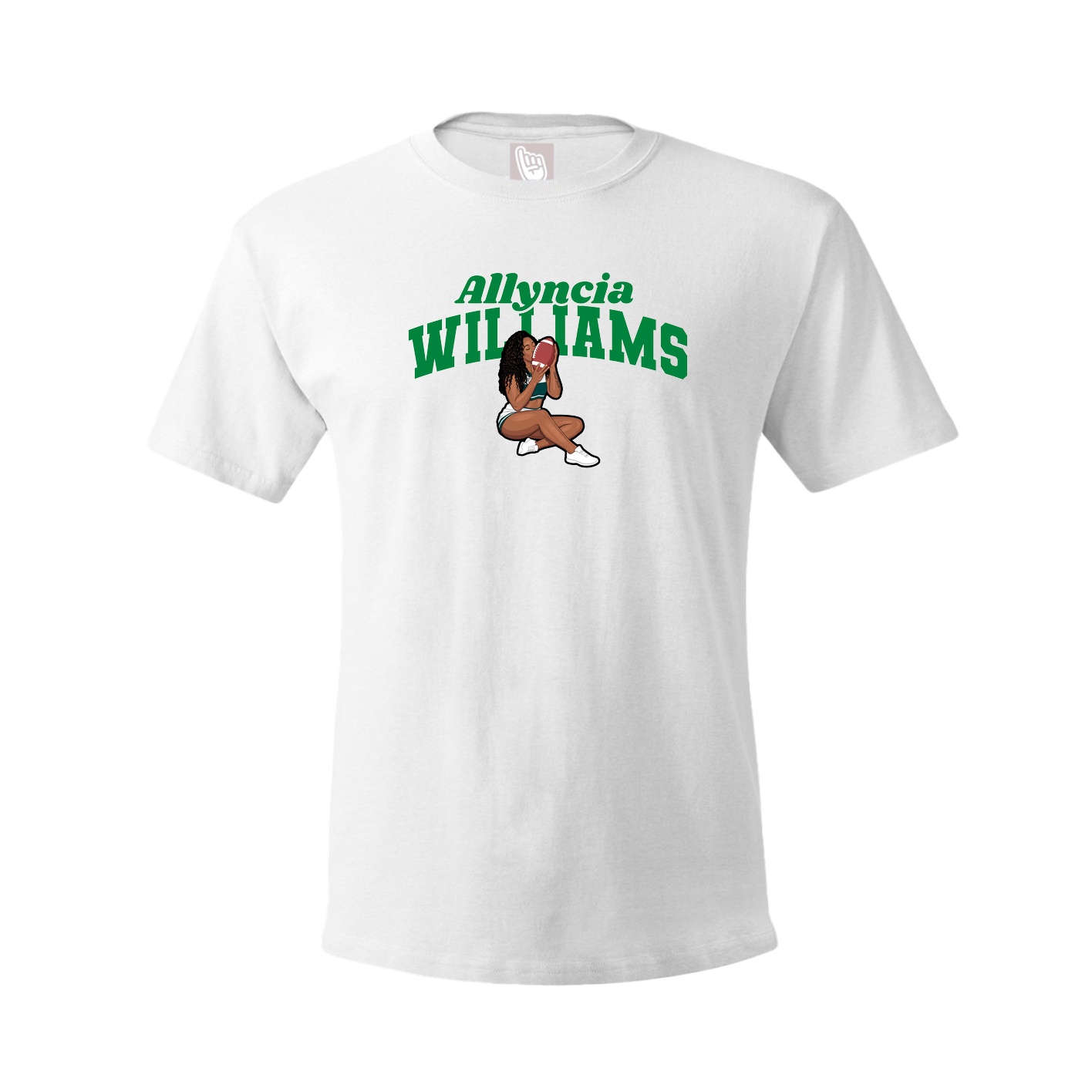 Youth Tee — Signature Arch in White