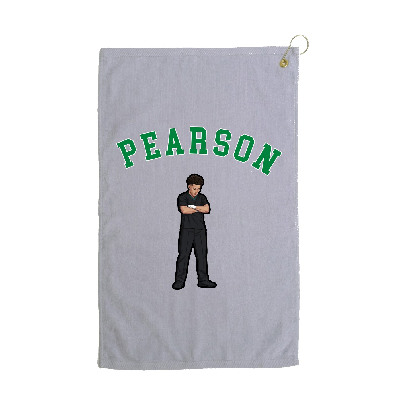 Golf Towel — Shirsey Arch in Grey