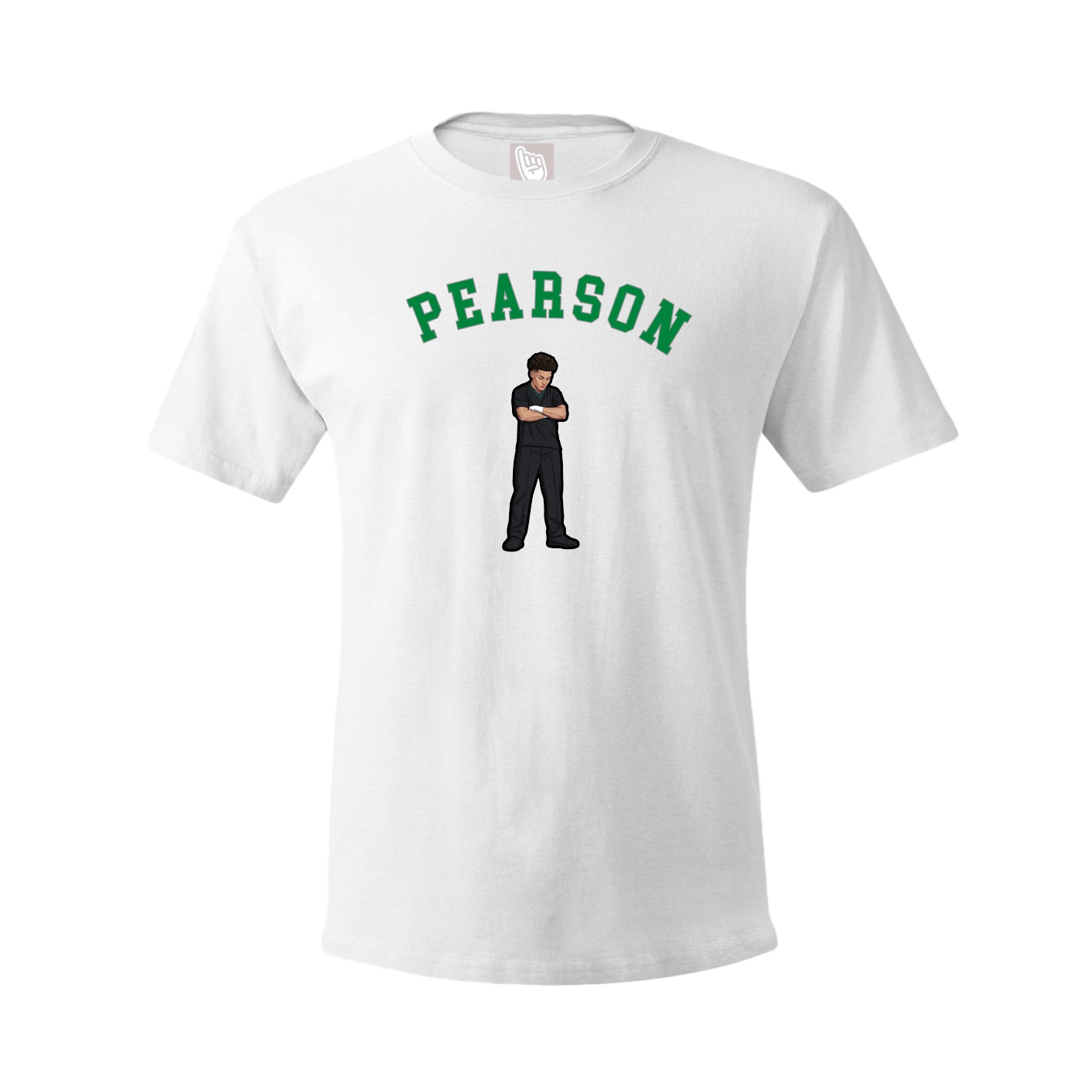 Youth Tee — Shirsey Arch in White