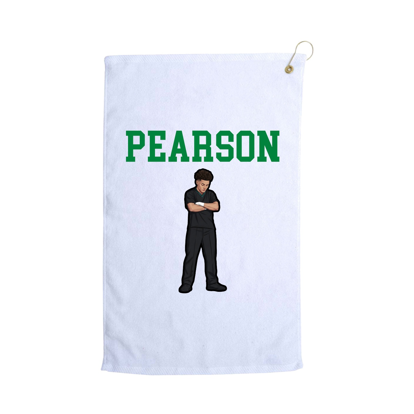 Golf Towel — Shirsey in White