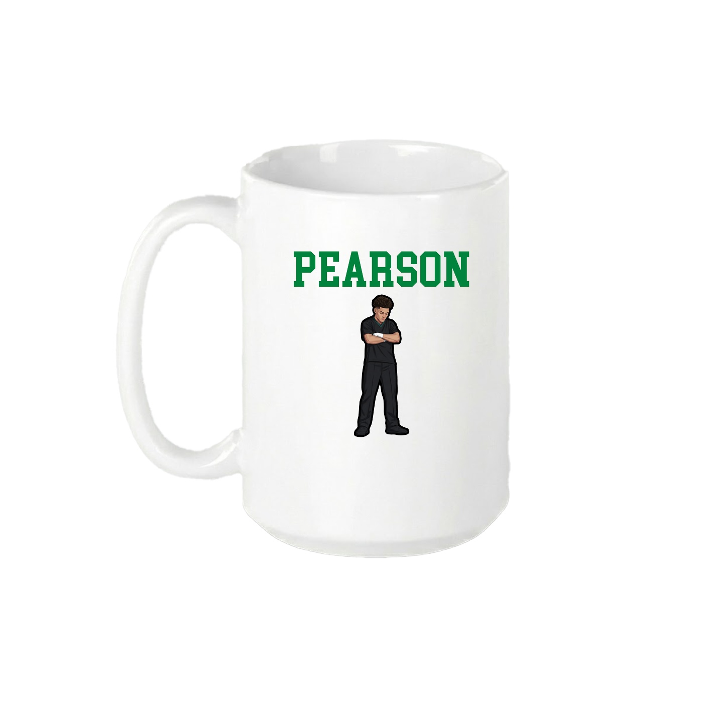 15oz Coffee Mug — Shirsey in White