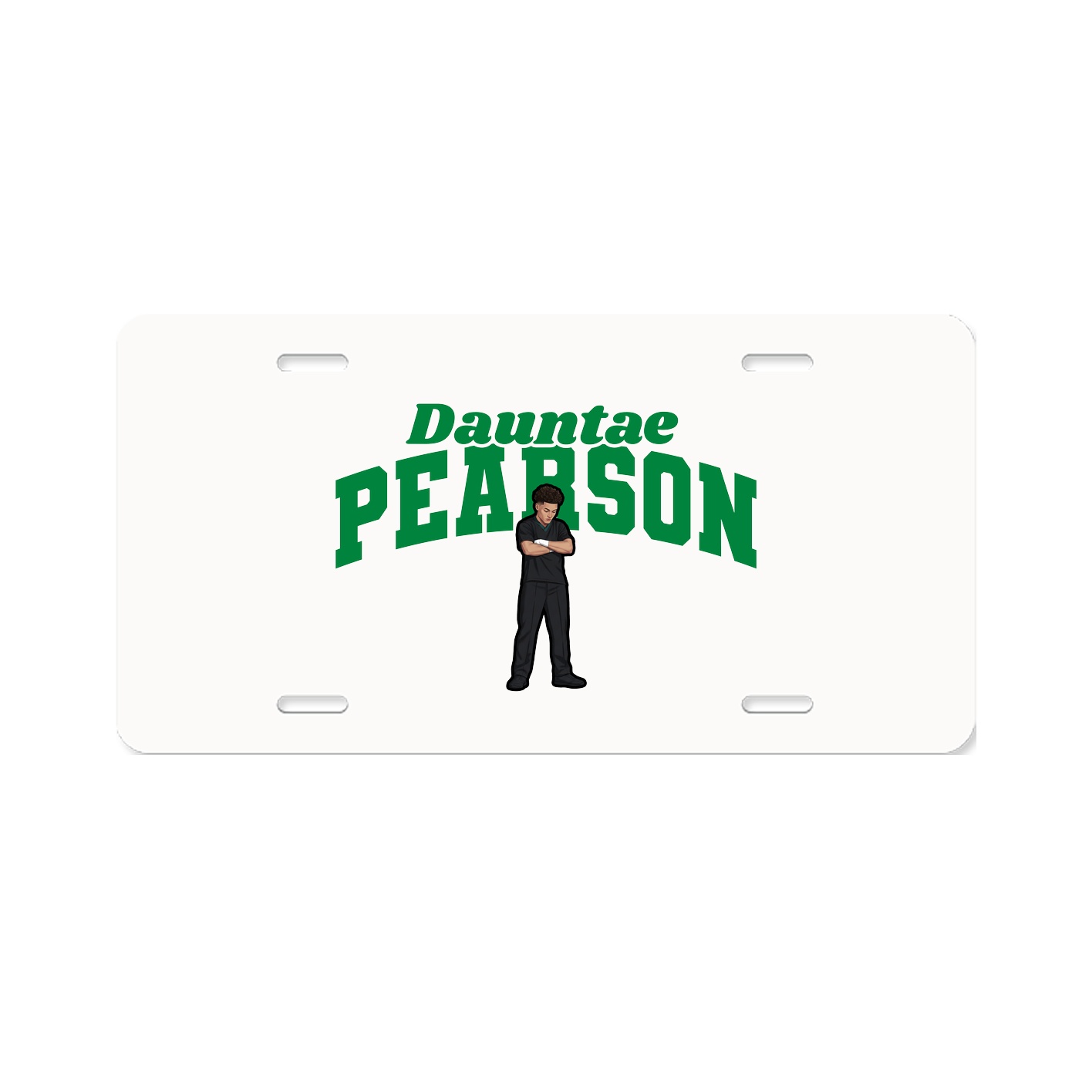 License Plate — Signature Arch in Classic