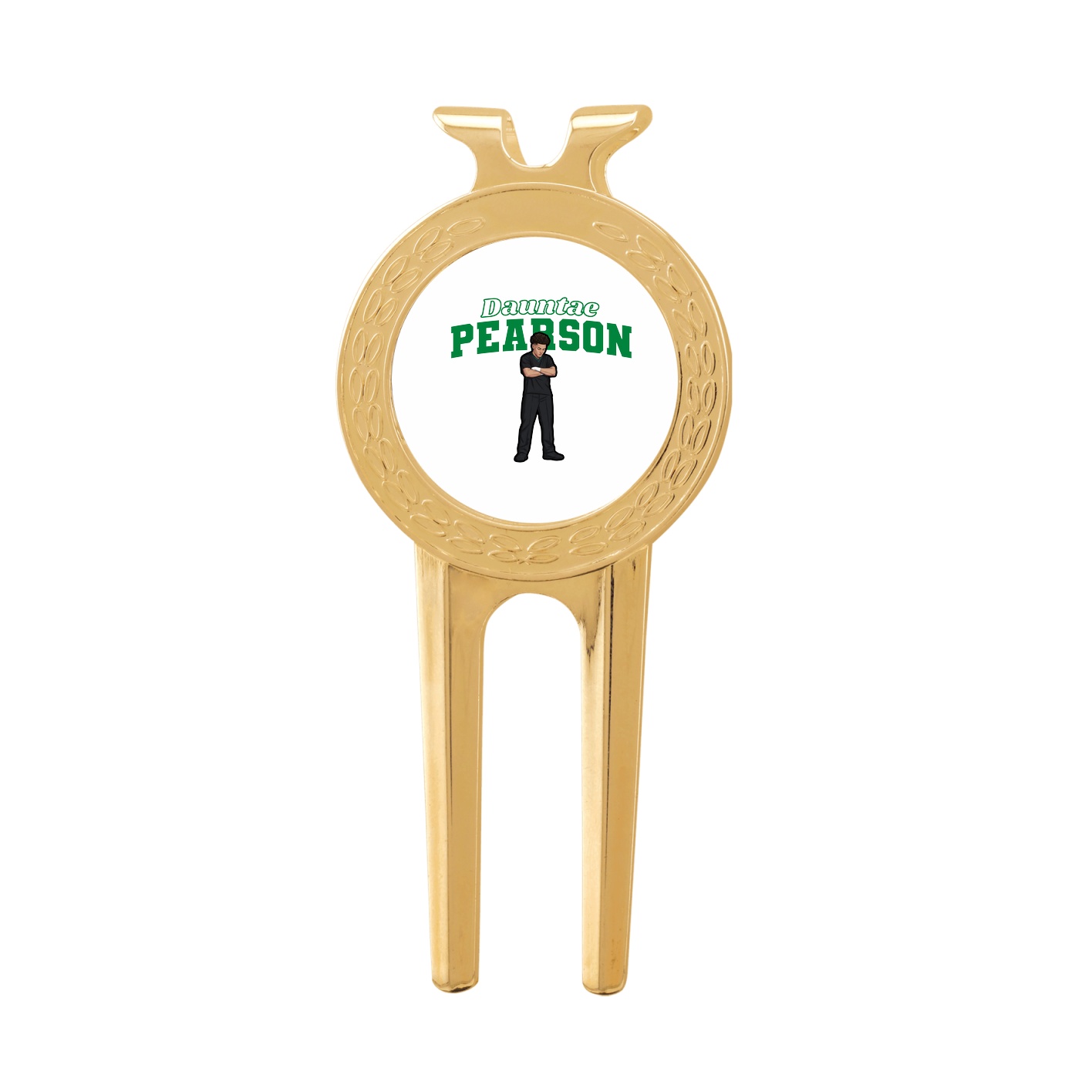 Divot Tool with Ball Marker — Name Arch in Classic