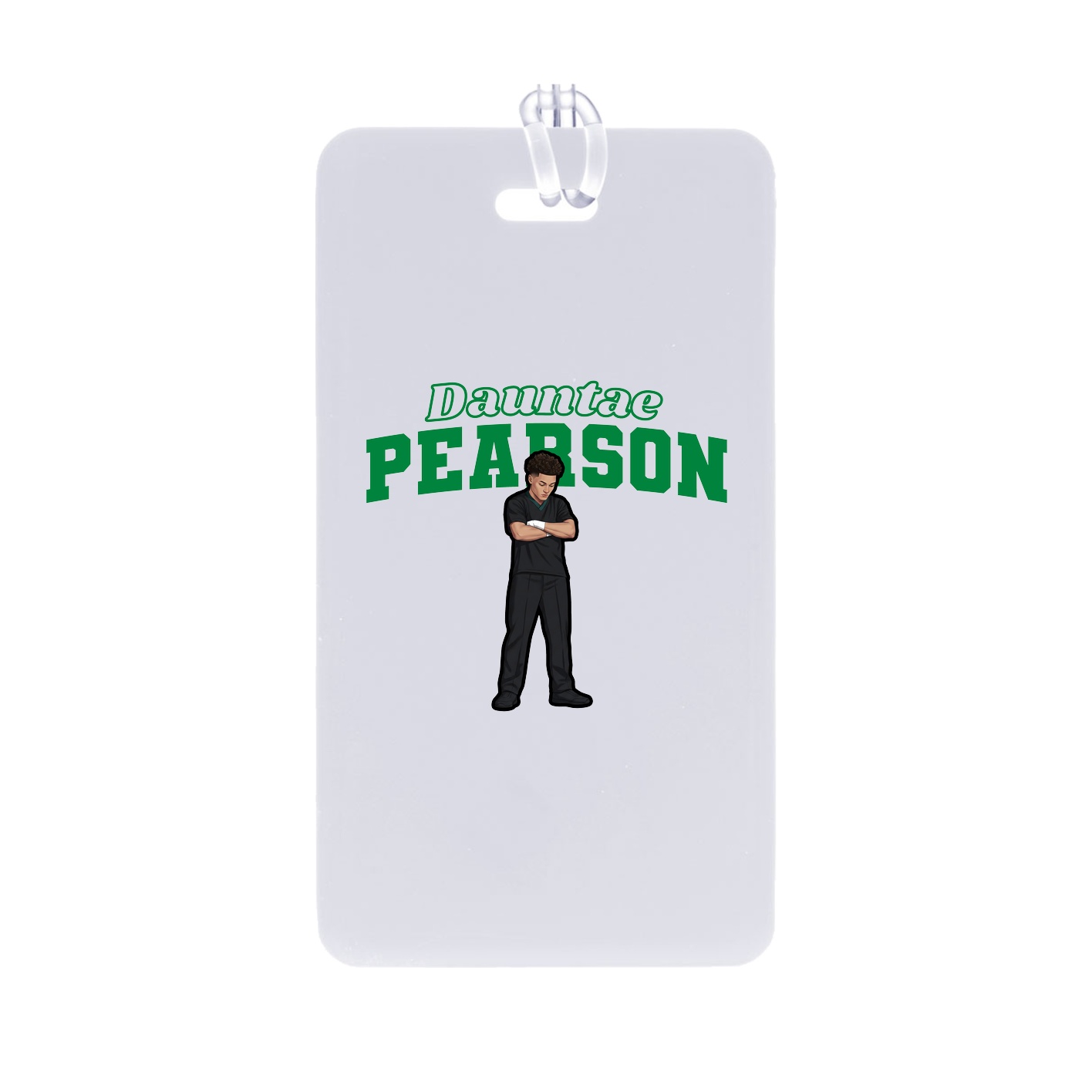 Bag Tag — Name Arch in Classic