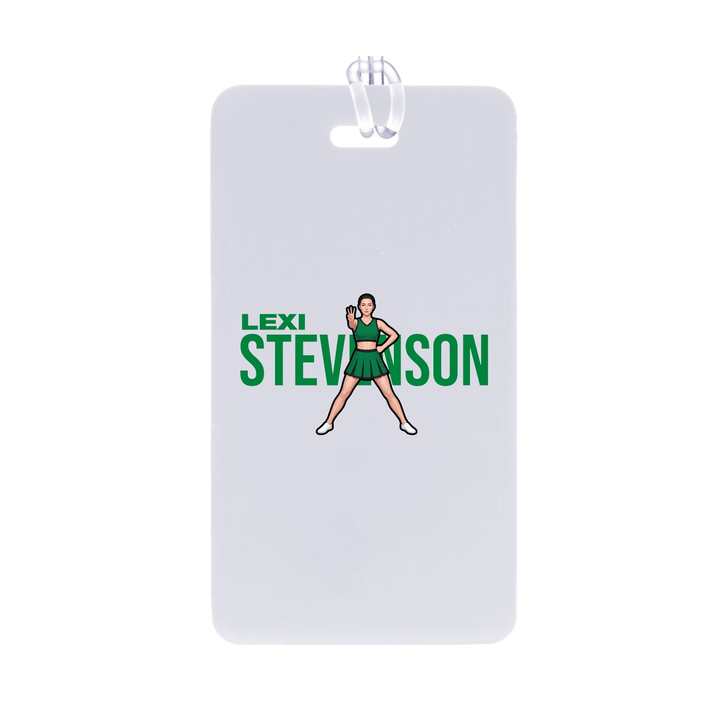Bag Tag — Player Name in Classic
