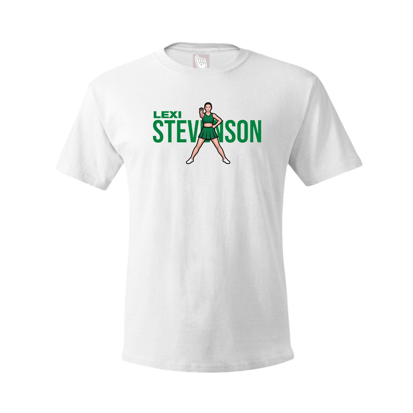 Youth Tee — Player Name in White